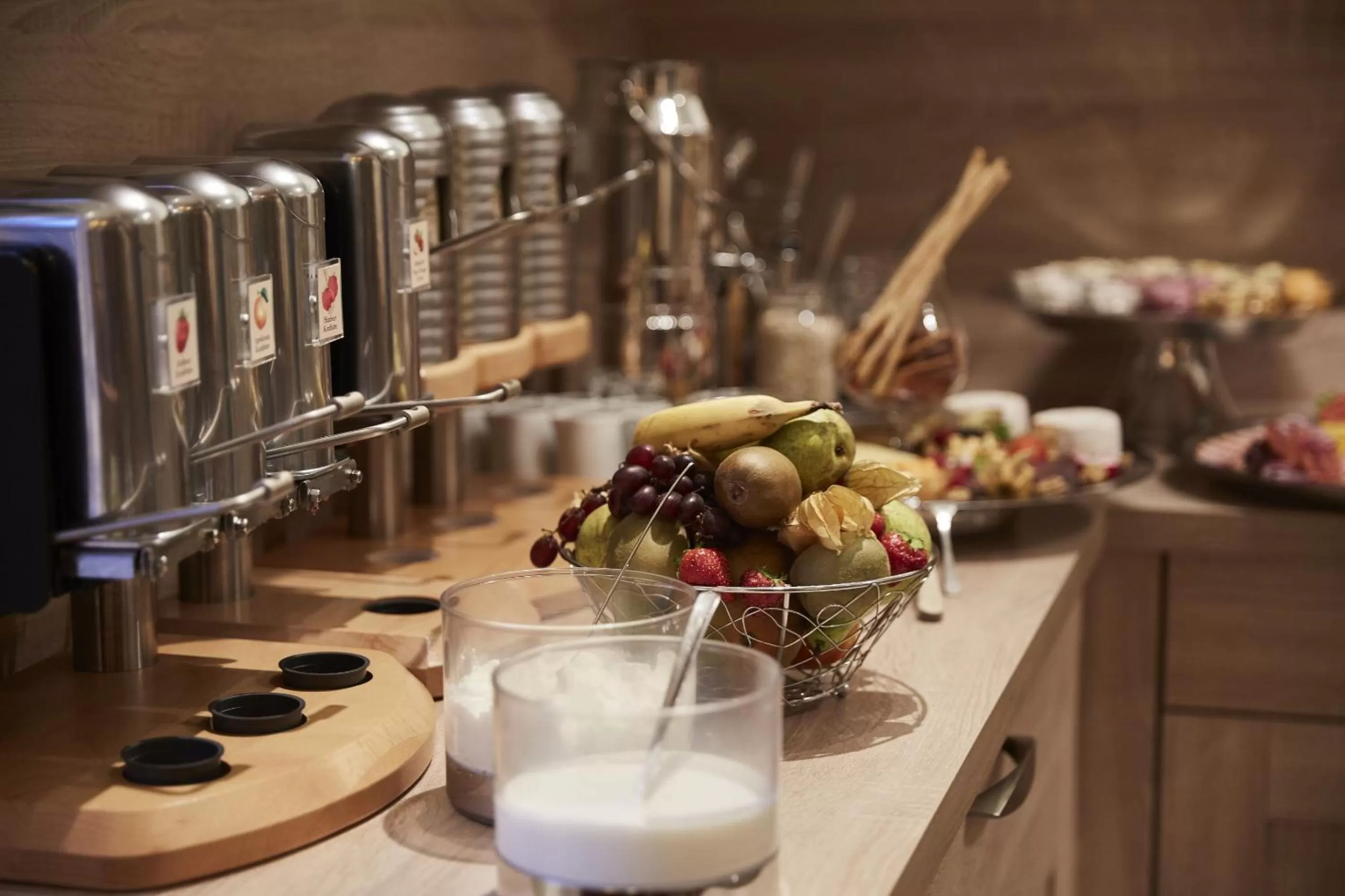 Breakfast in Bernstein-Hotel Bootshaus