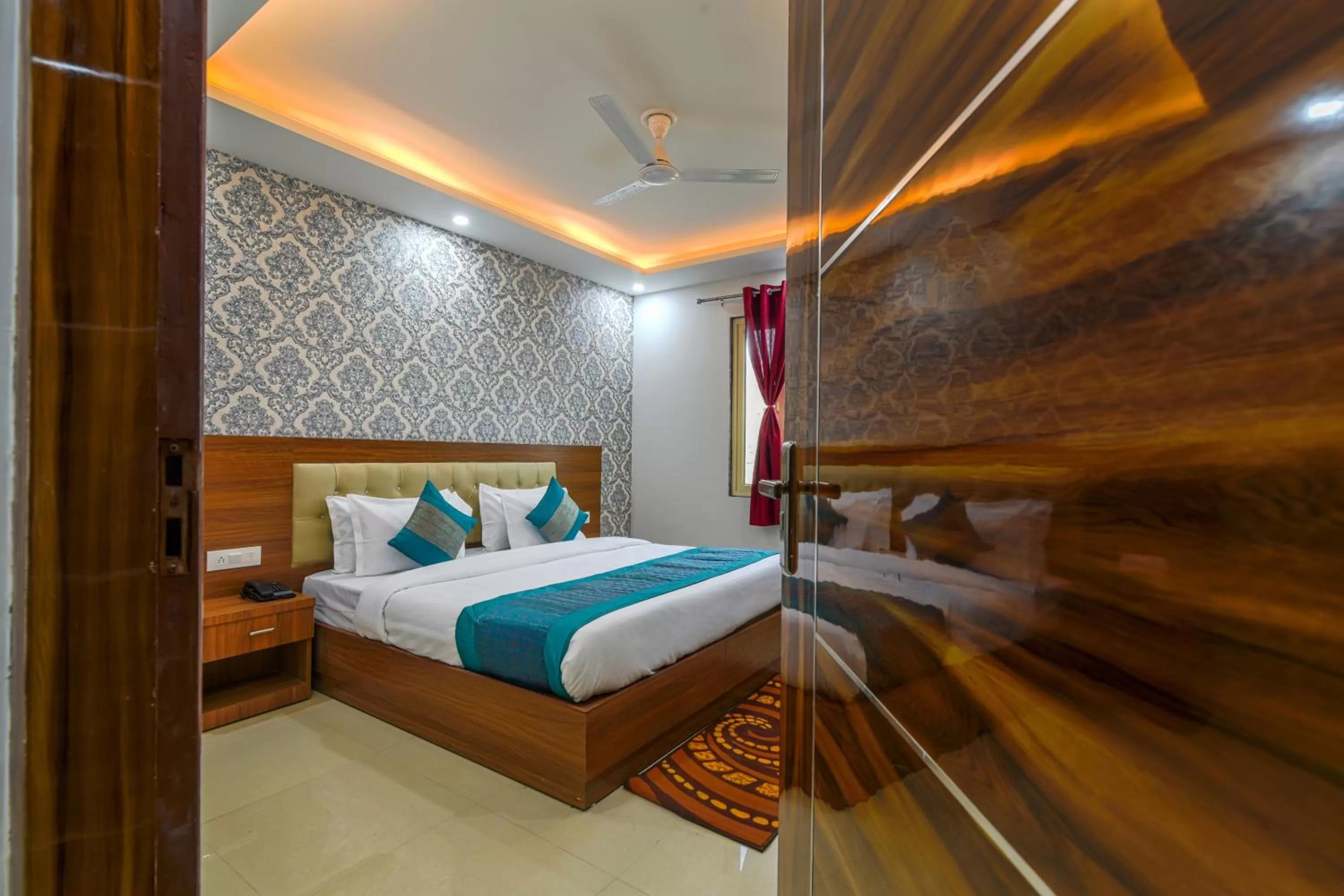 Bed in Hotel Urban Tree At Delhi Airport