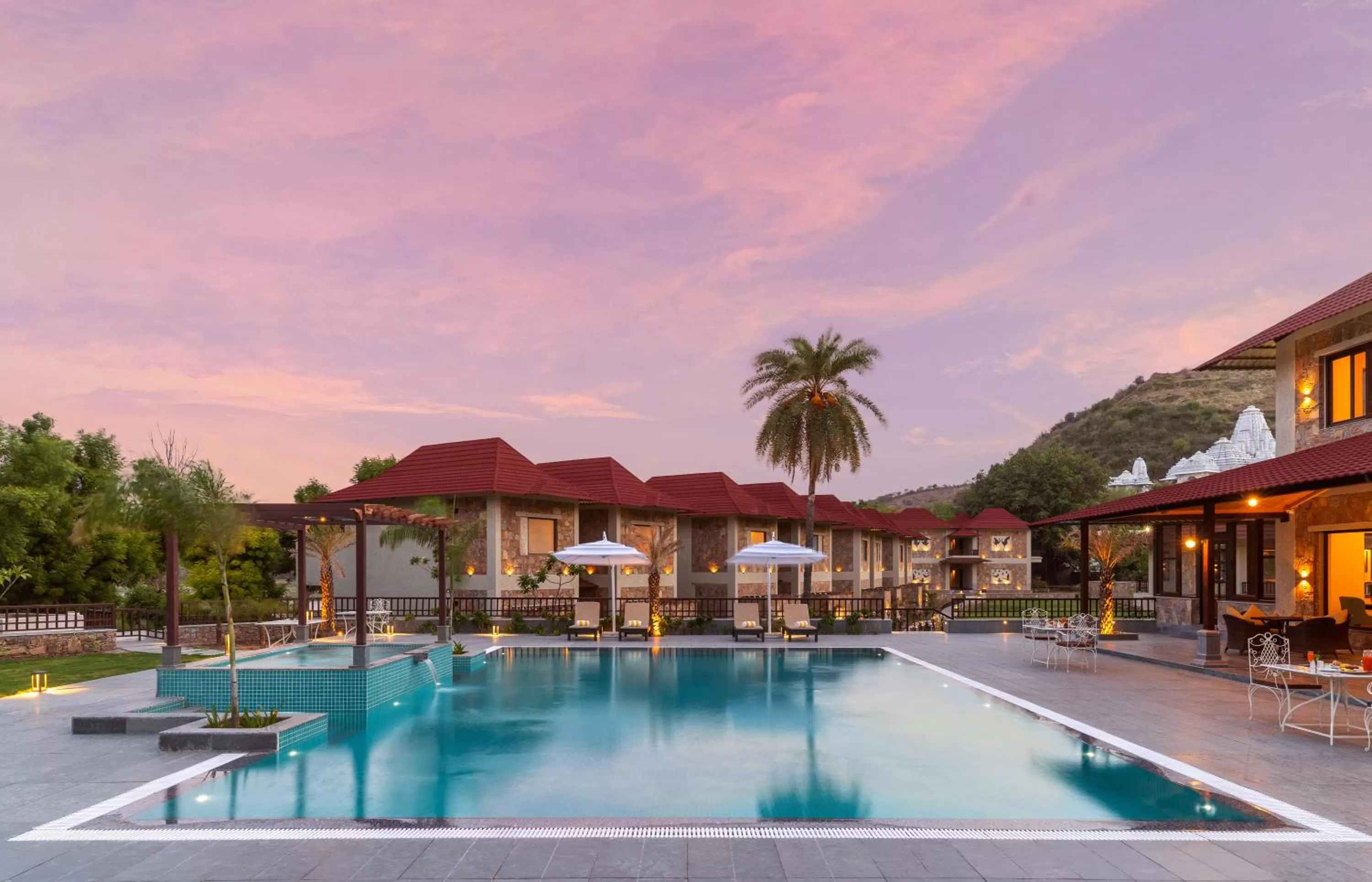 Property building in Sarasiruham Resort - Private Pool Villa in Udaipur