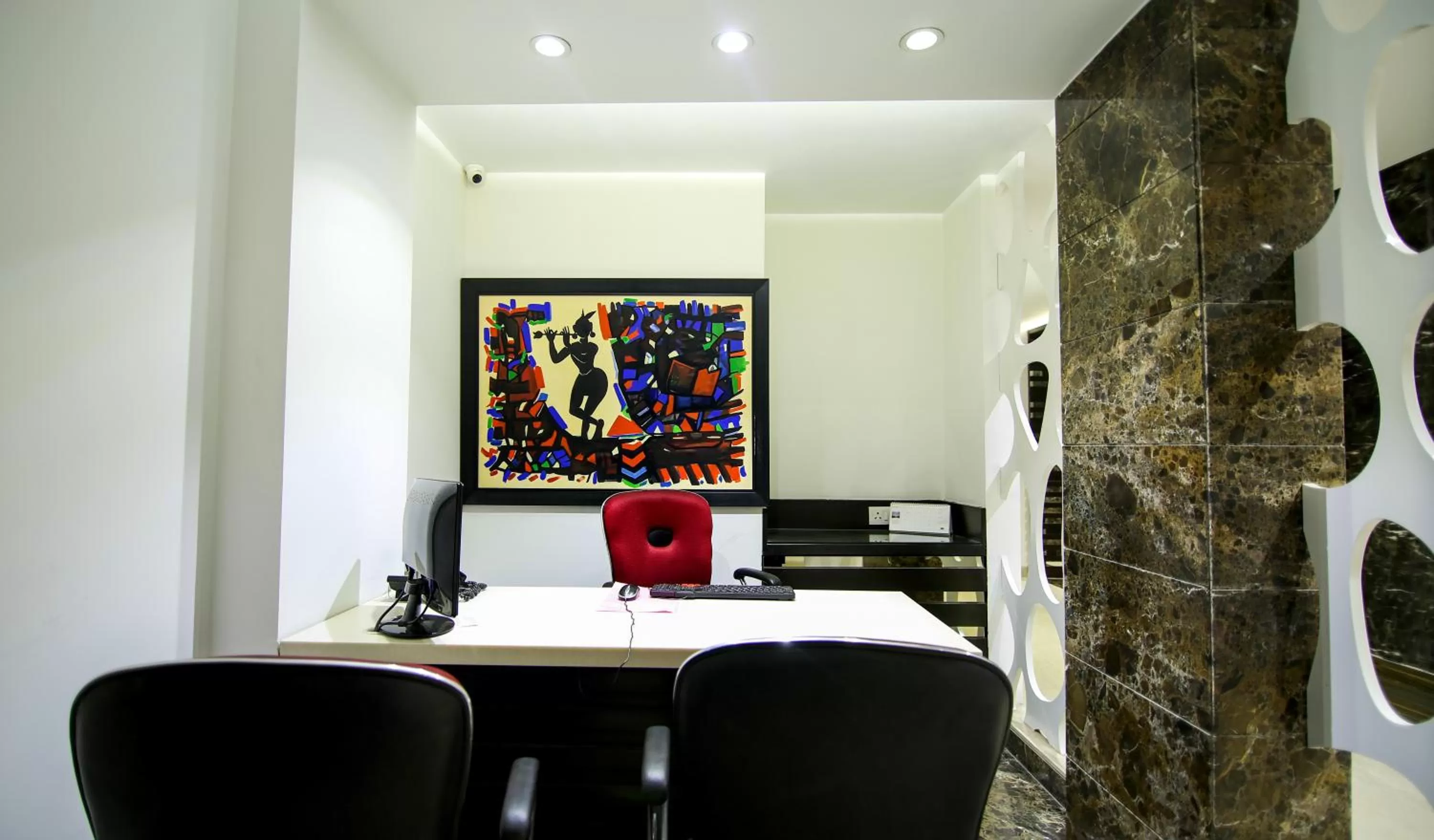 Area and facilities in Hotel The Prime Balaji Deluxe, City Centre, With Free Airport Pickup