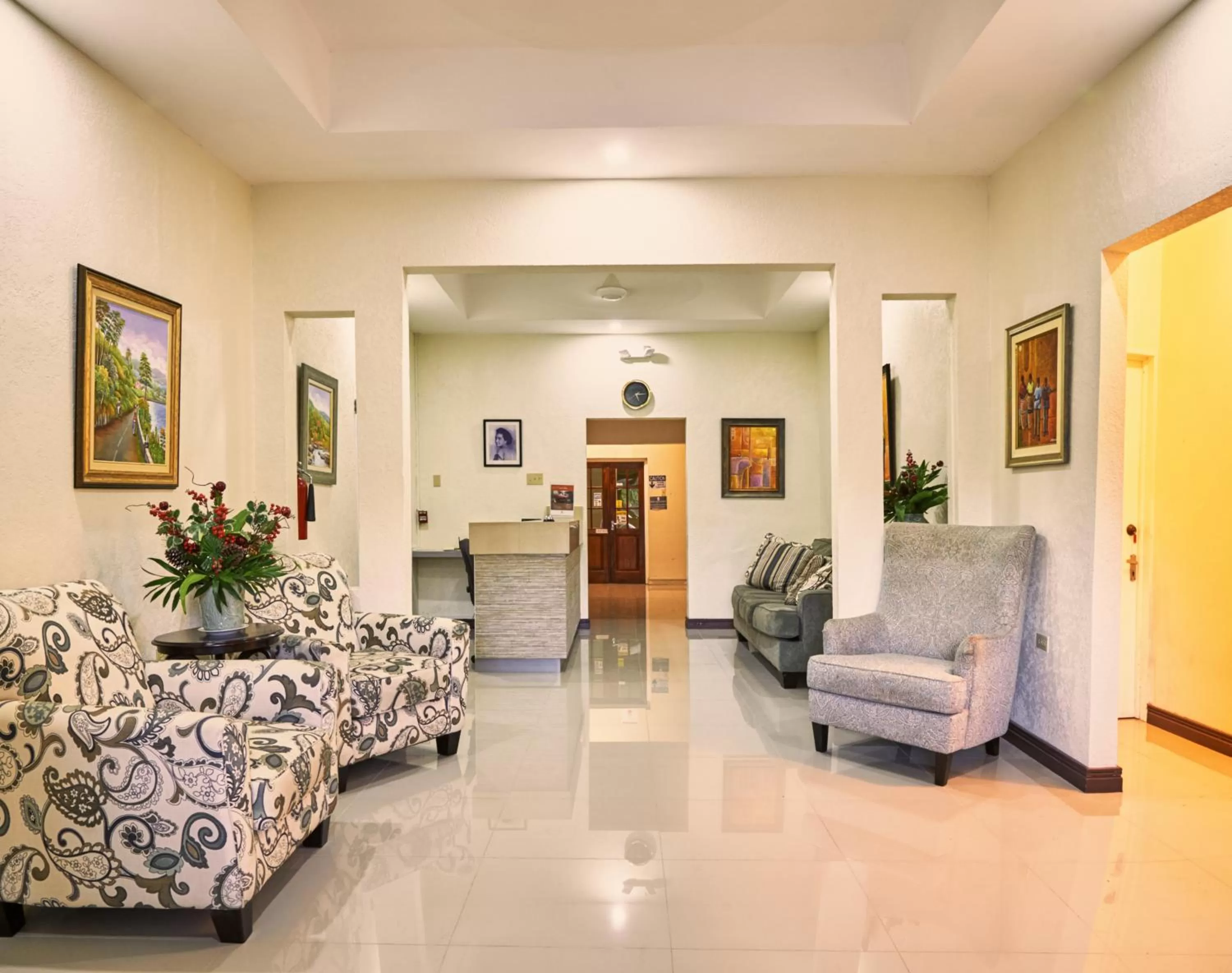 Lobby or reception in Shirley Retreat