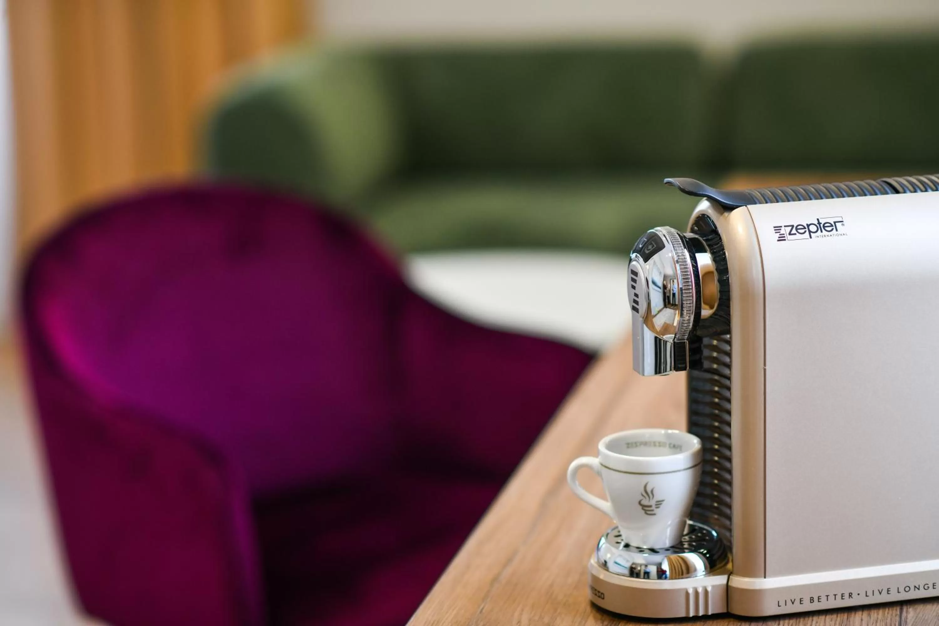 Coffee/tea facilities in Hotel Zepter Palace