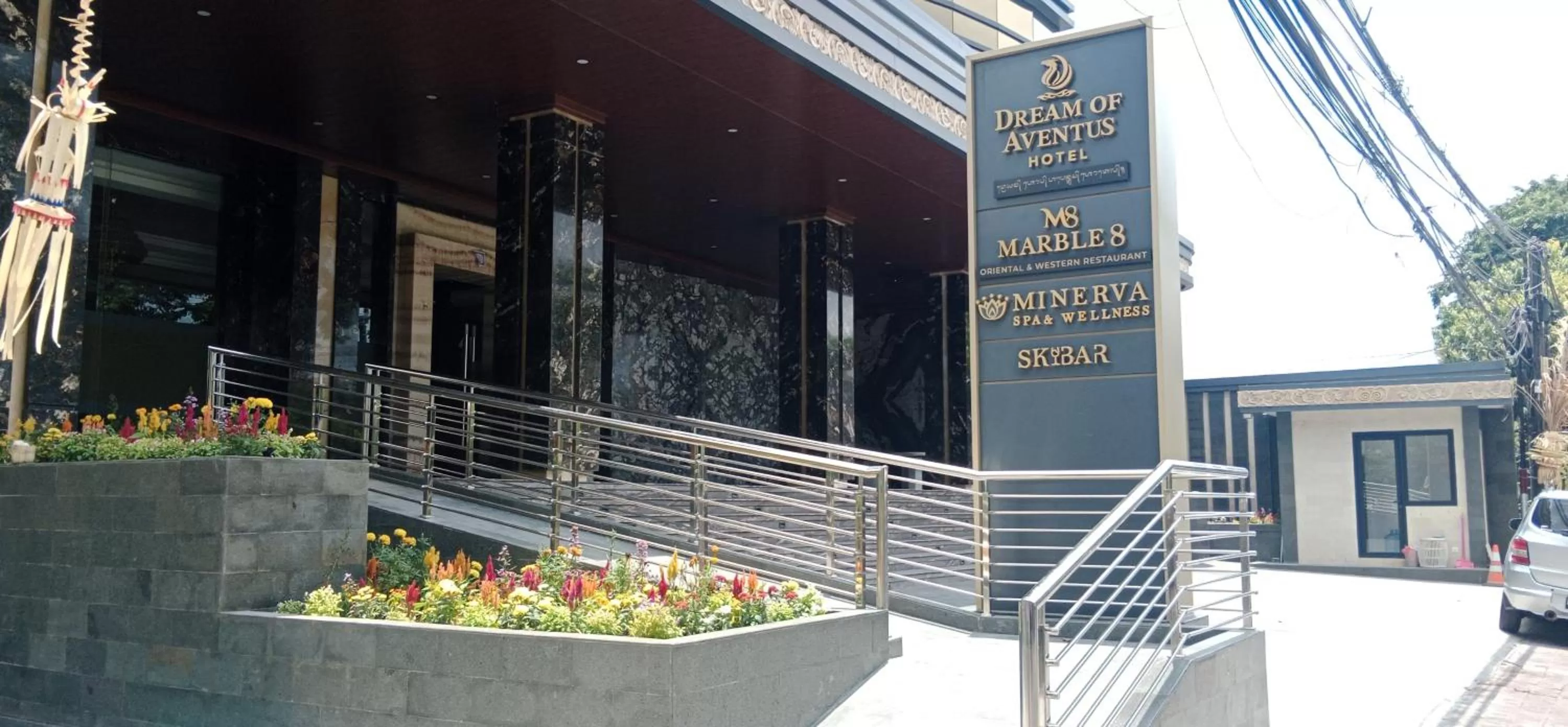 Property building in Dream of Aventus Hotel Kuta