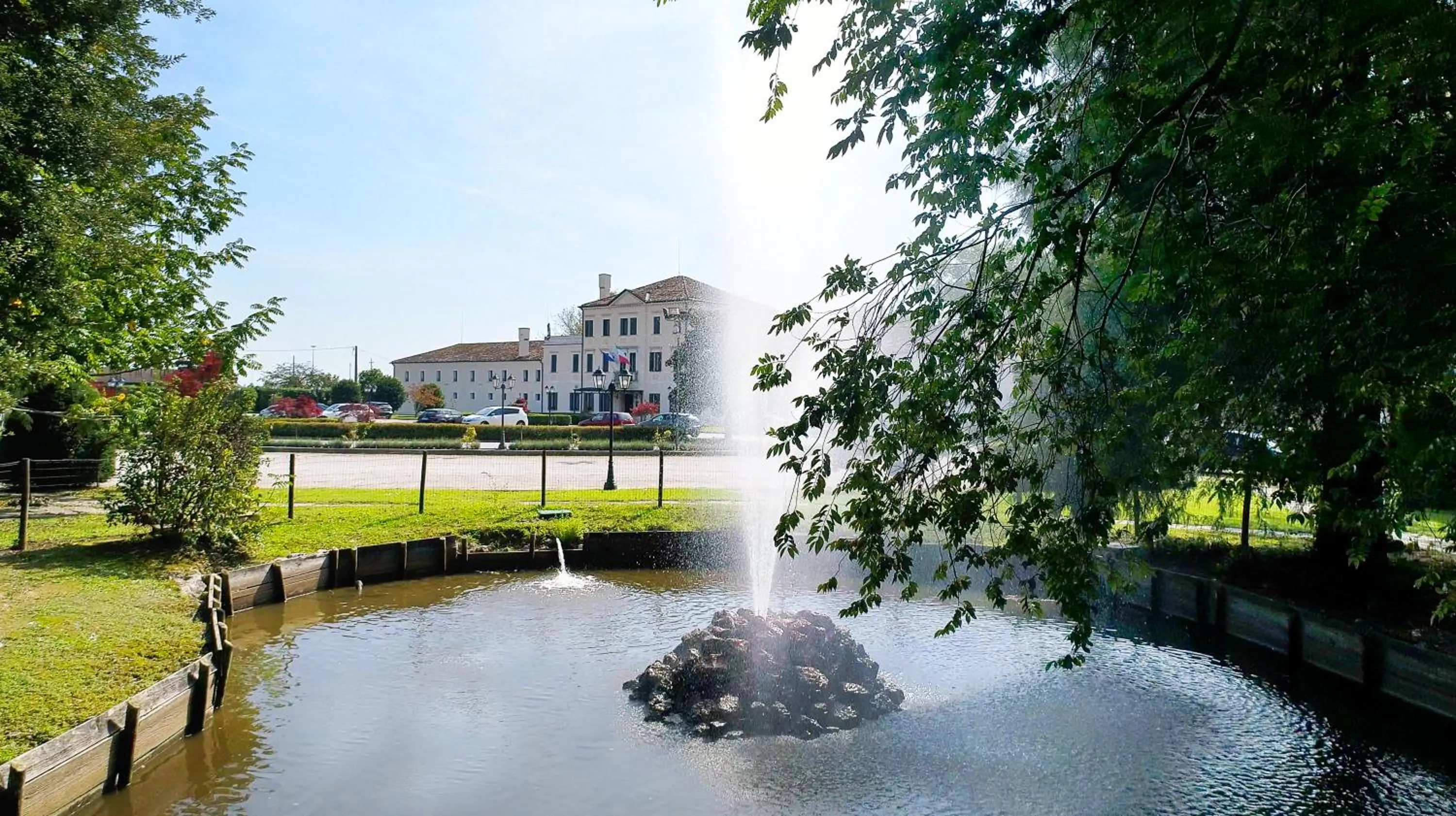 Property building in Hotel Villa Braida