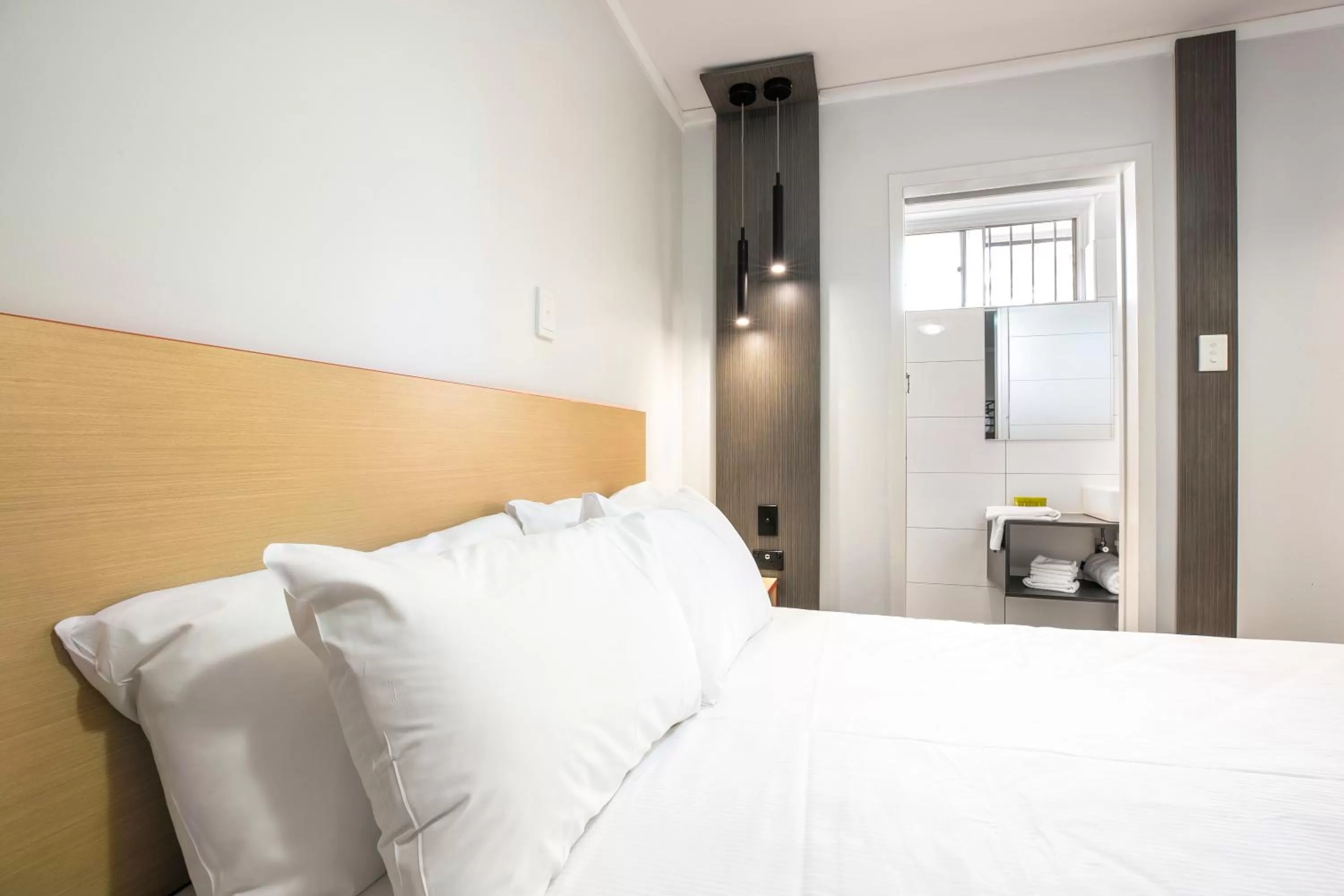 Bedroom, Bed in Nightcap at Jamison Hotel