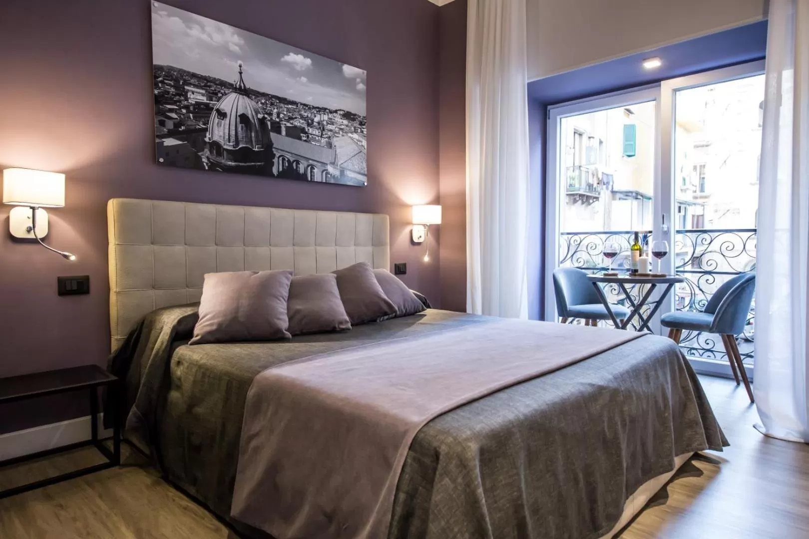 Bedroom, Bed in B&B Art House