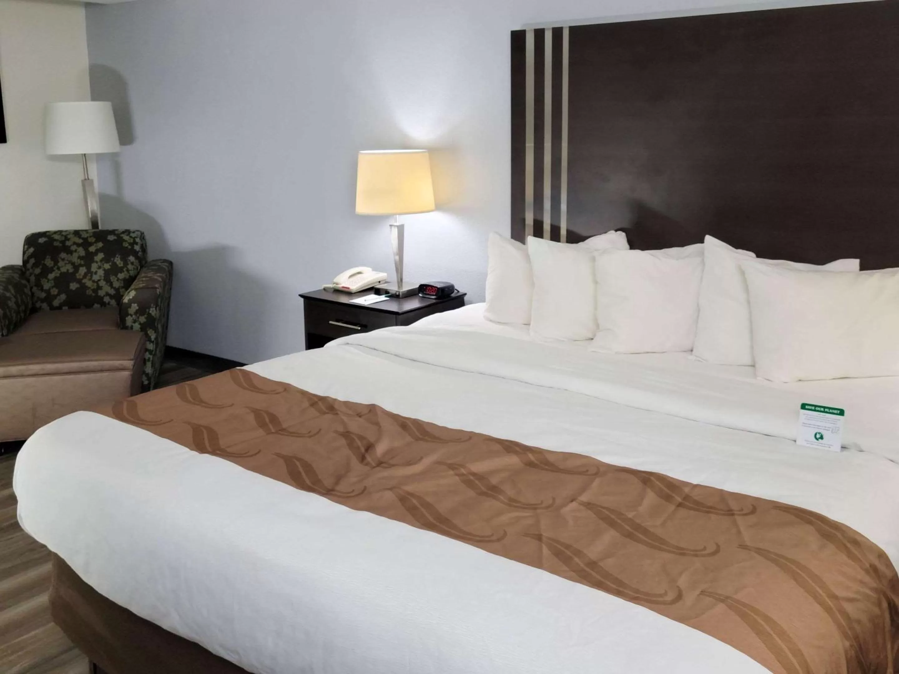 Photo of the whole room, Bed in Quality Inn Terre Haute University Area