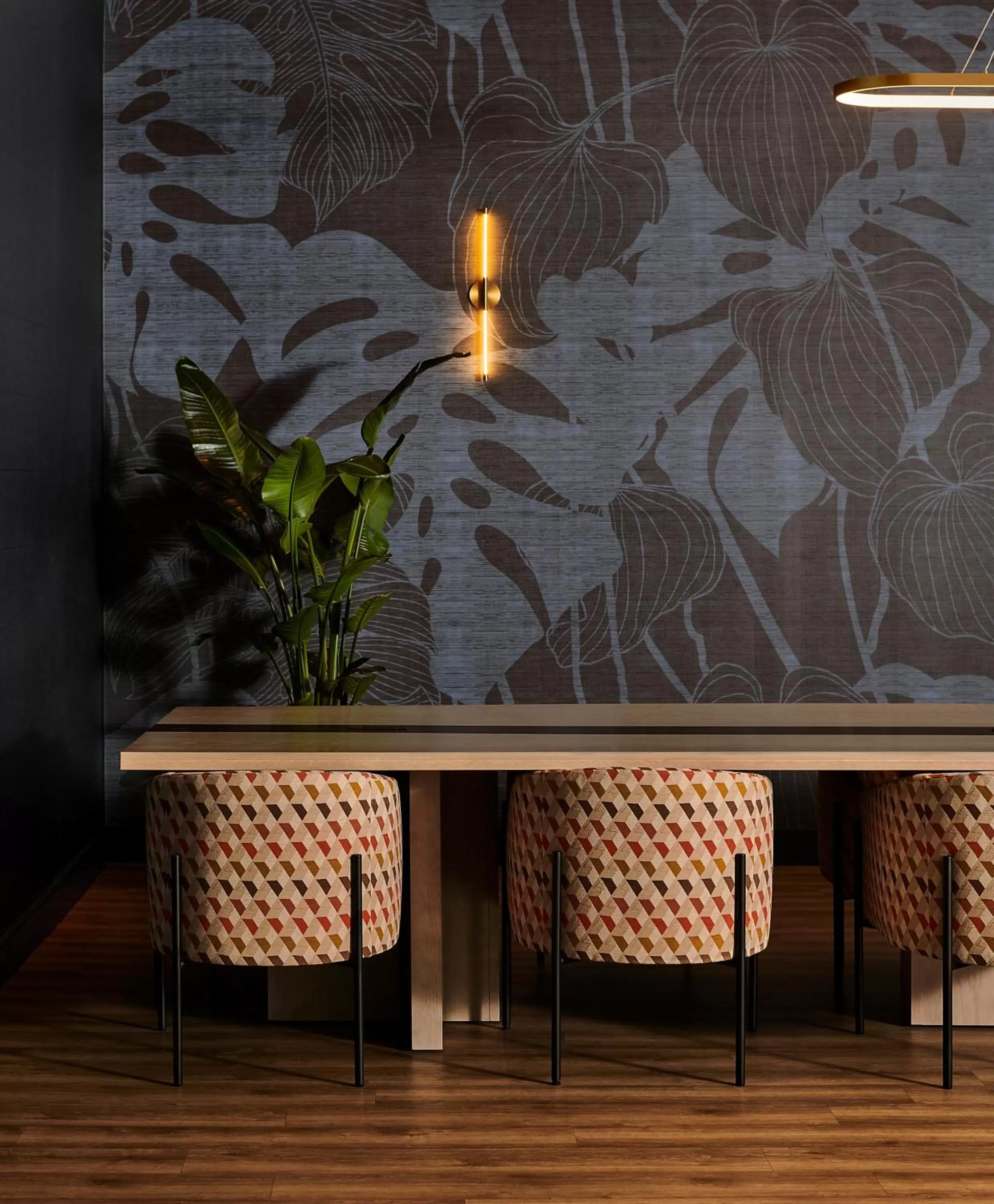 Seating area in voco Chicago Downtown - Riverwalk by IHG