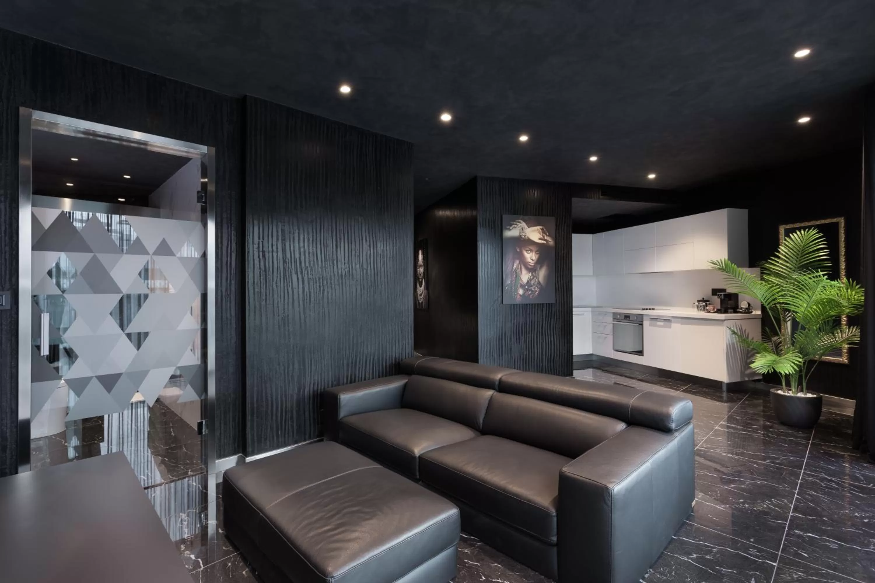 Kitchen or kitchenette in H Hotel & SPA - Adults Only