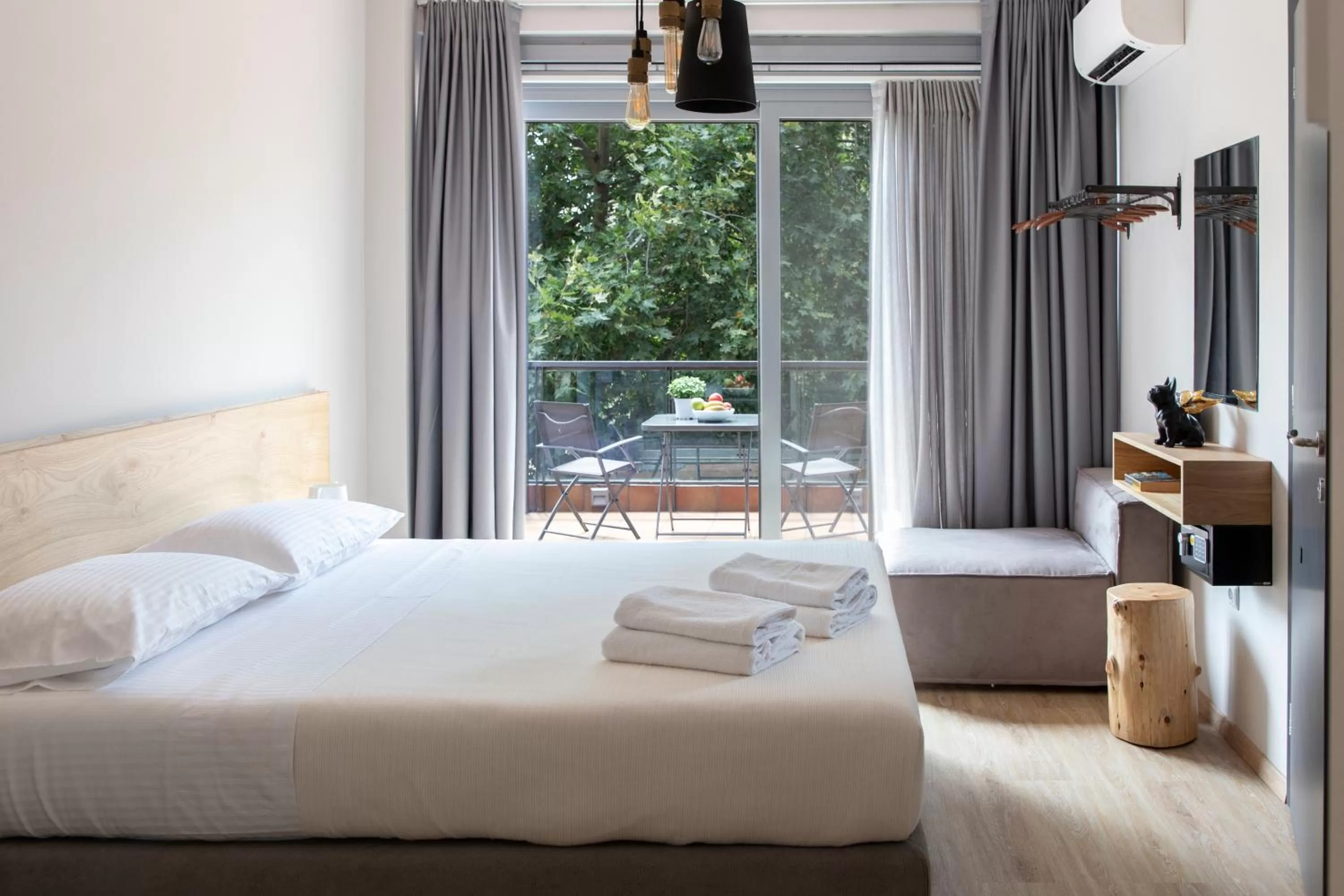 Bed in Bespoke House Athens