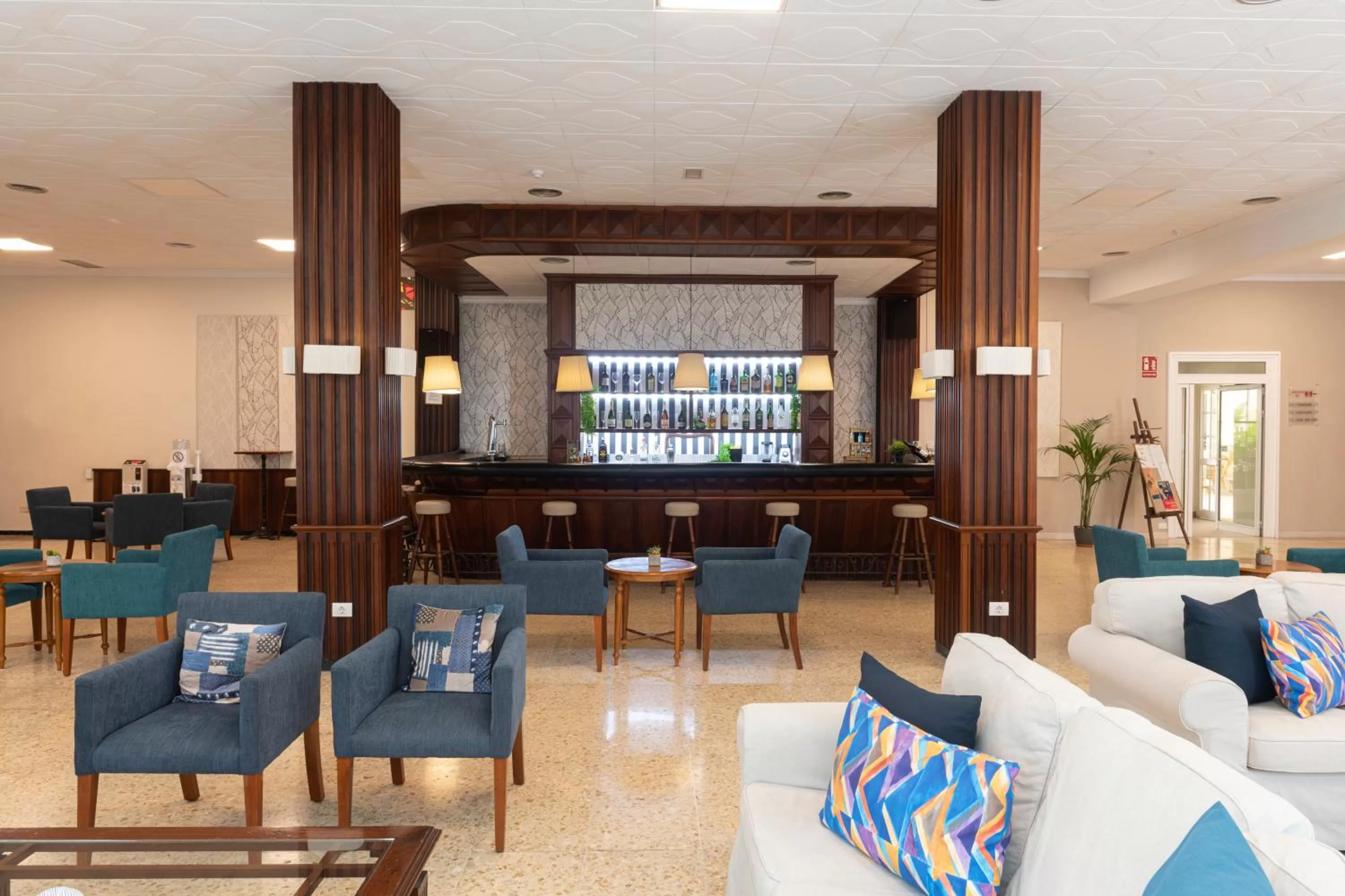 Lobby or reception in Hotel Marte