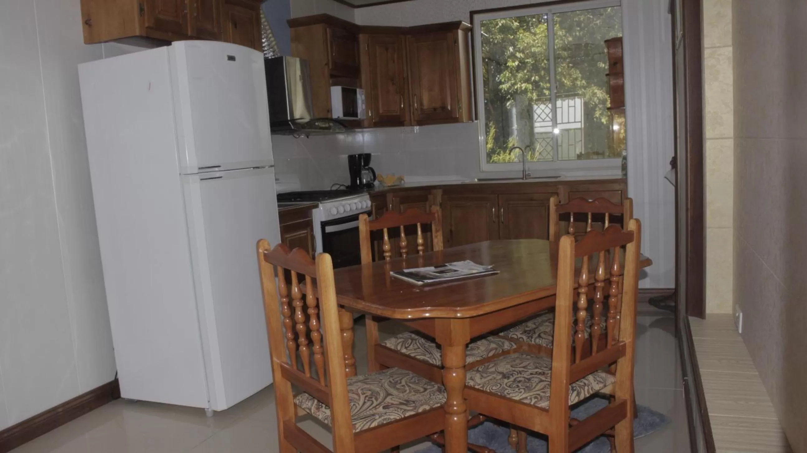 Dining area in Riverside Hotel