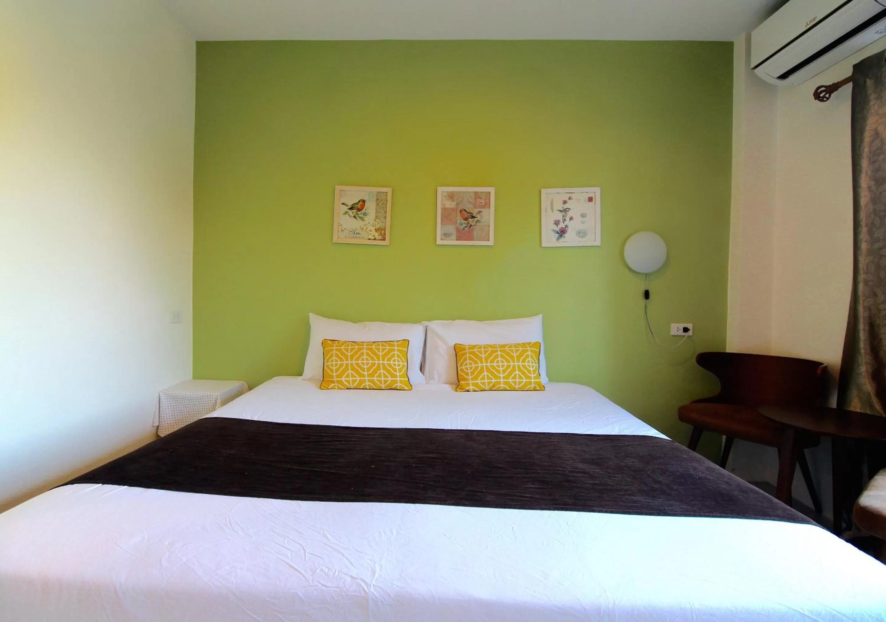 Bed in Green Apple Villa