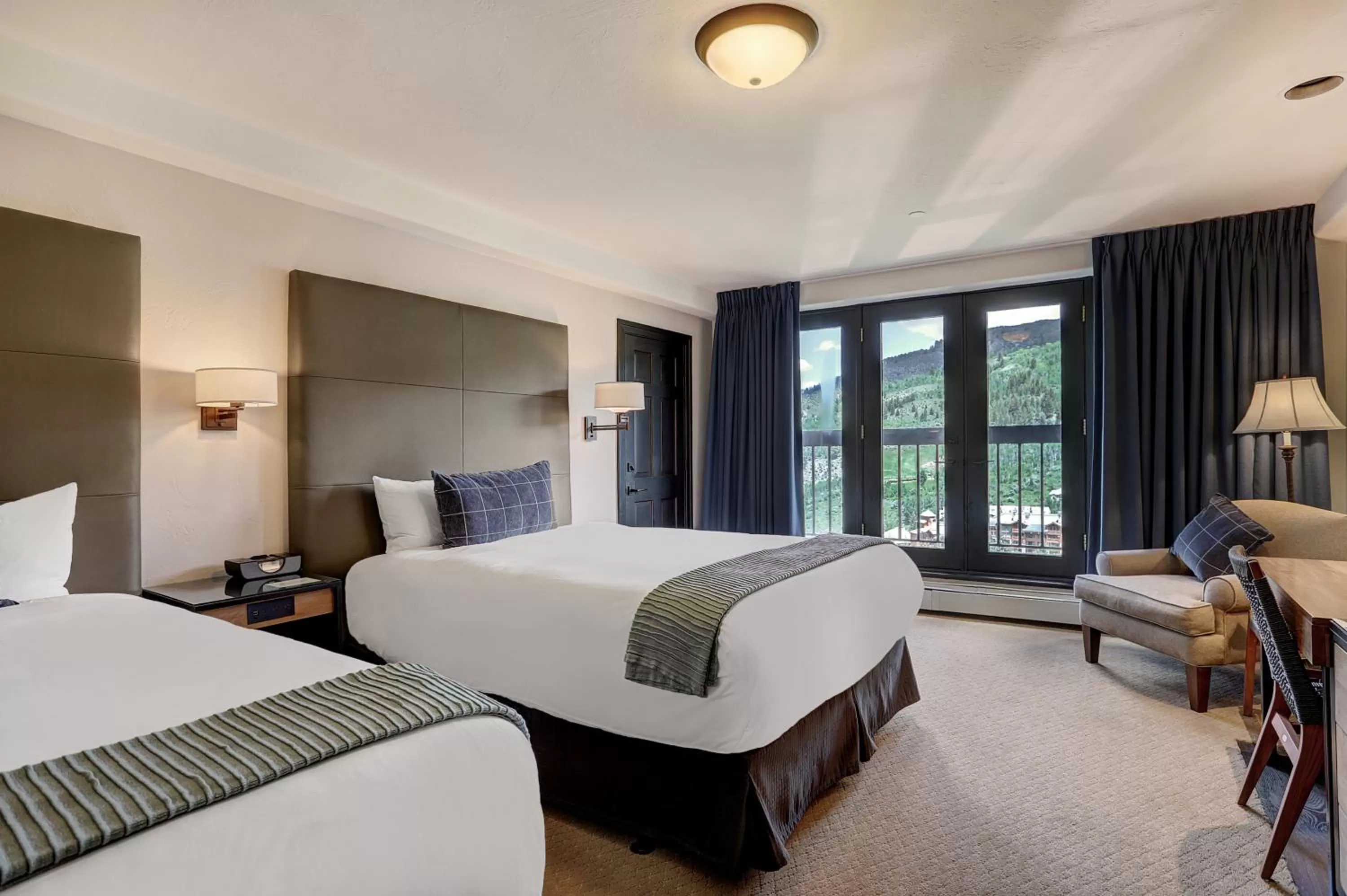 Bed in The Pines Lodge, a RockResort, by Vail Resorts