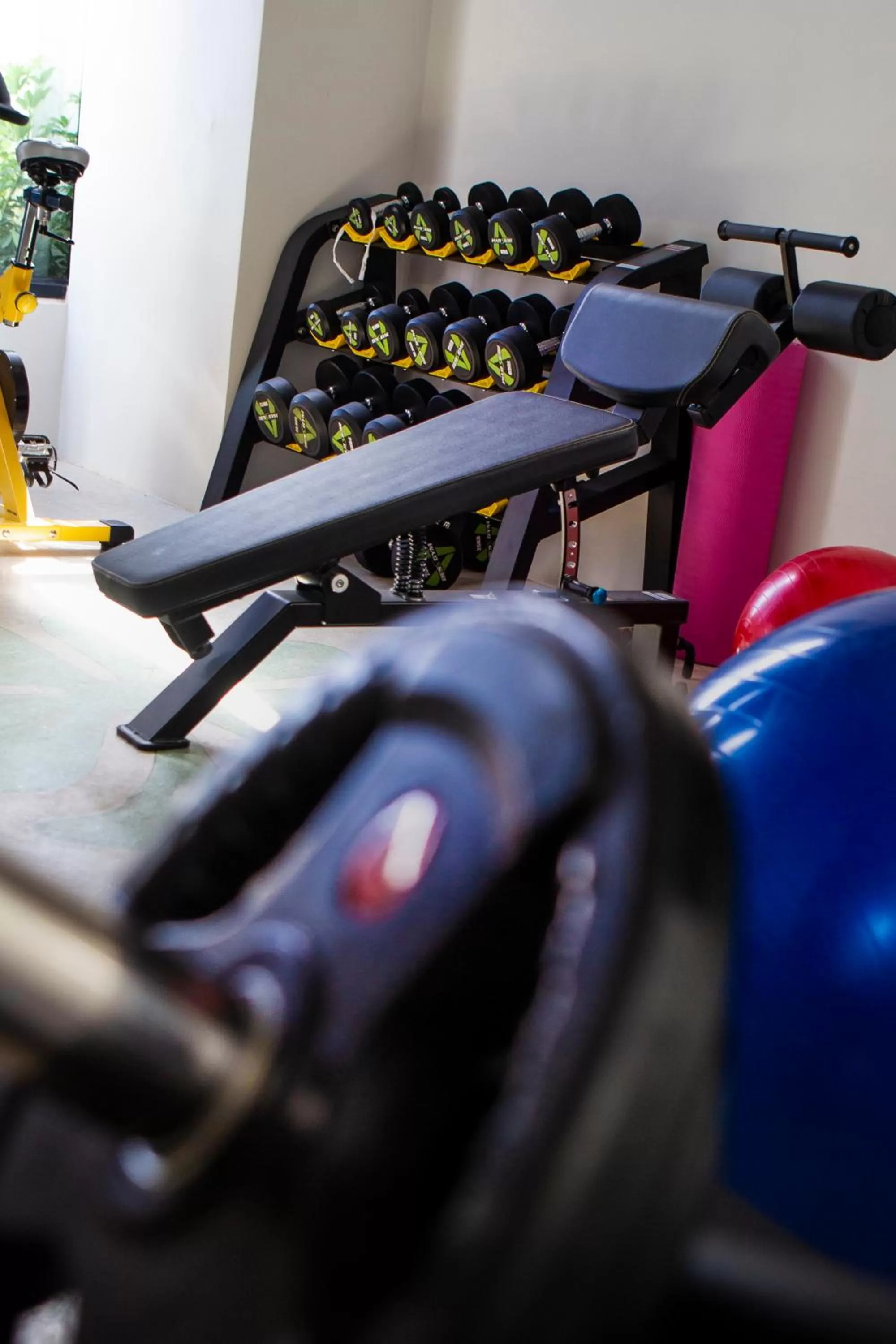 Fitness centre/facilities in HARI Residence & Spa