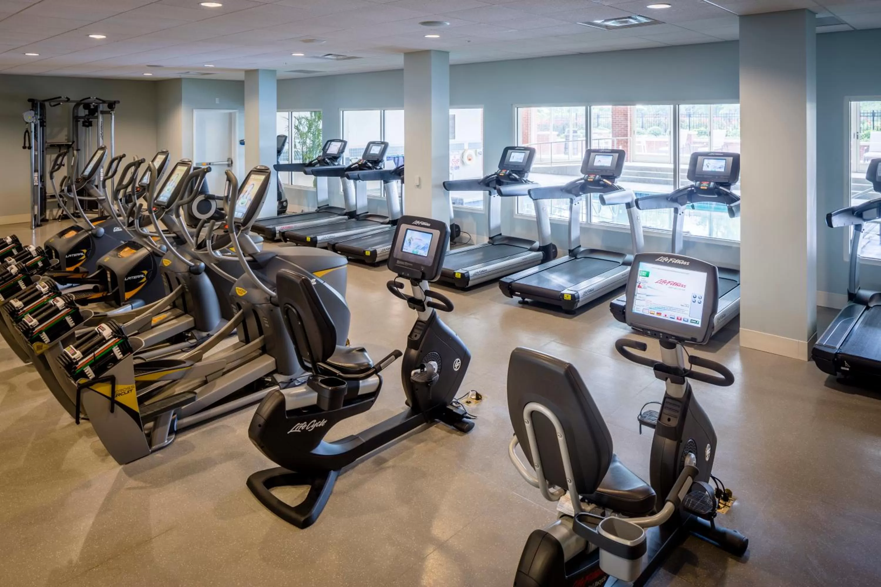 Fitness centre/facilities in Nationwide Hotel and Conference Center