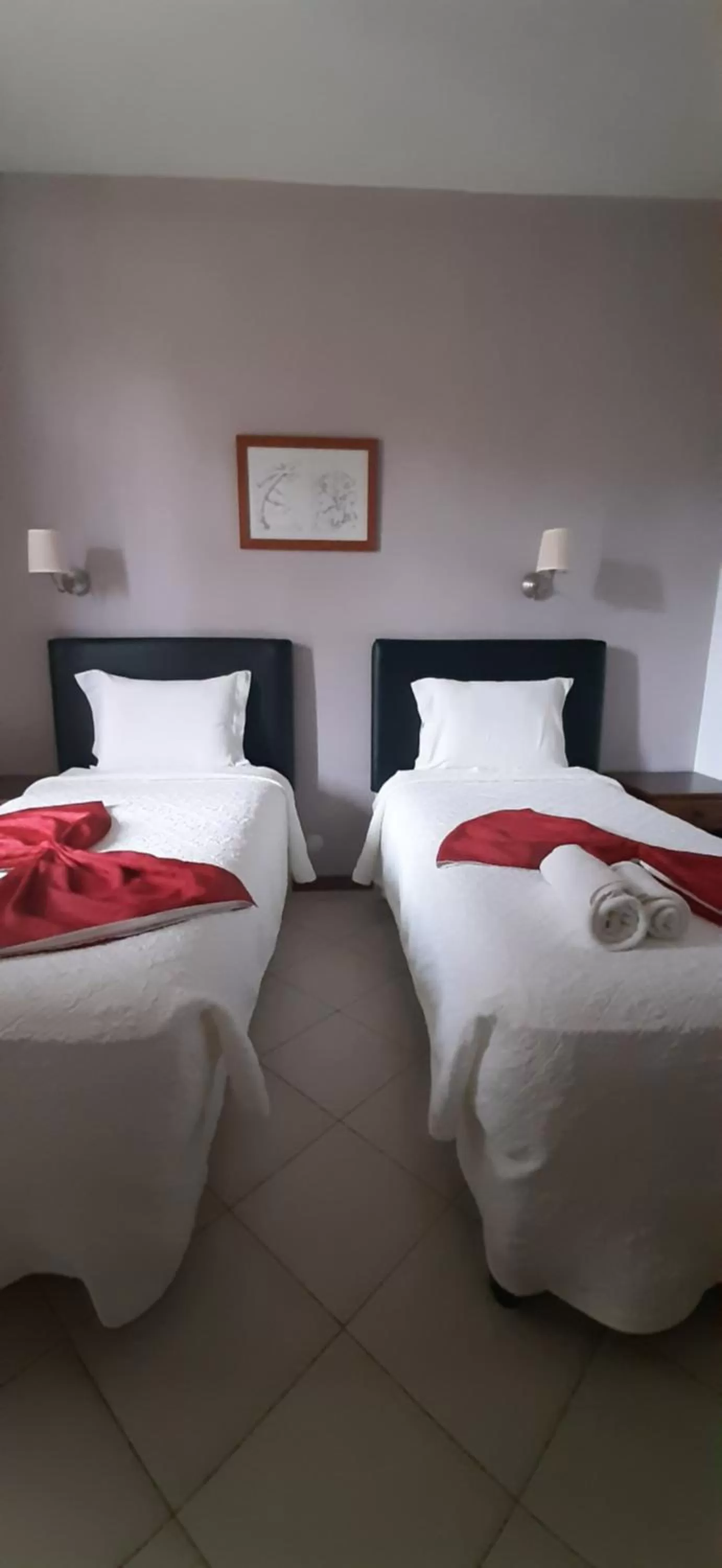 Bed in Atlantic Maio Hotel