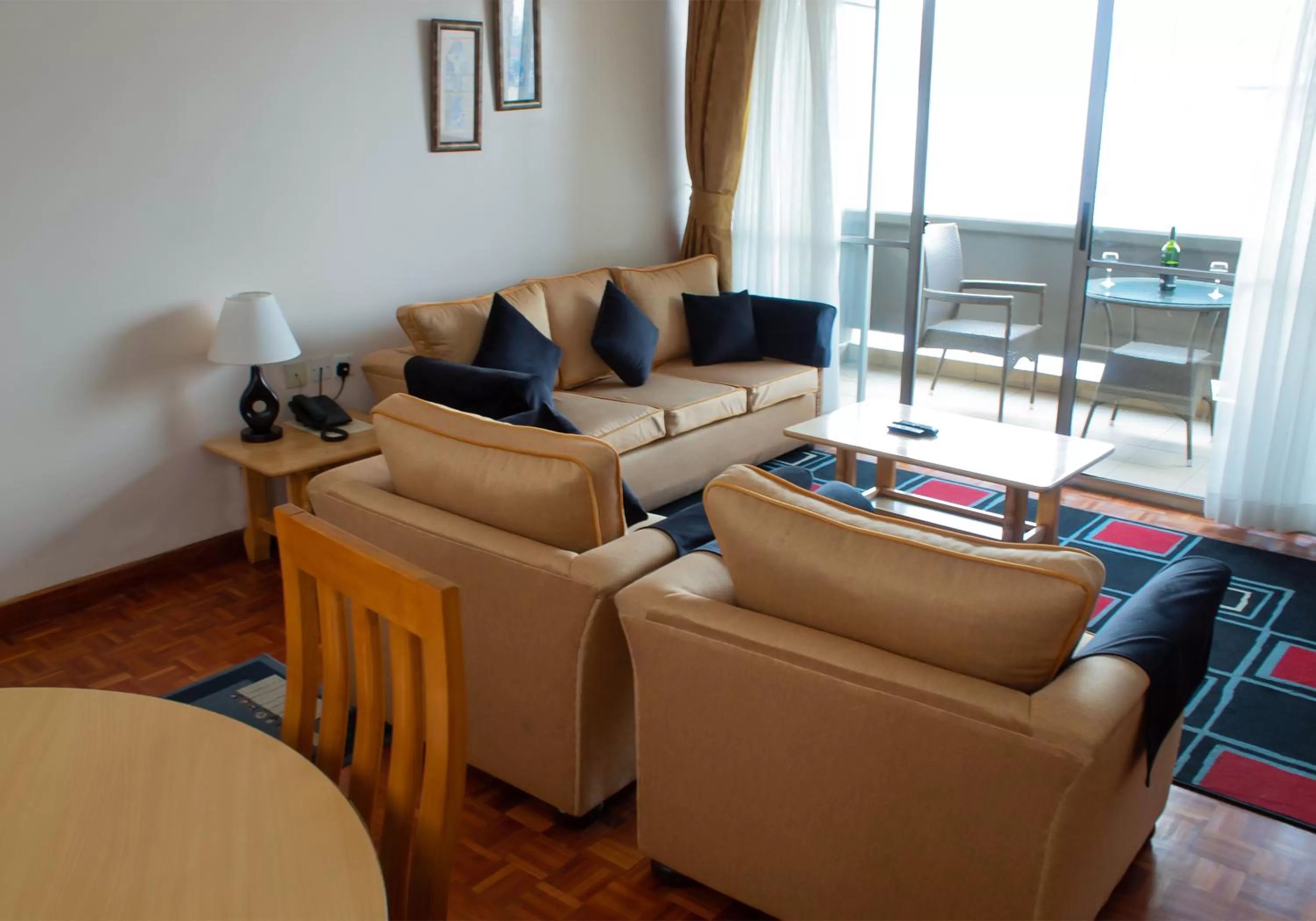 Seating area in Chester Hotel and Suites Nairobi, City Centre CBD