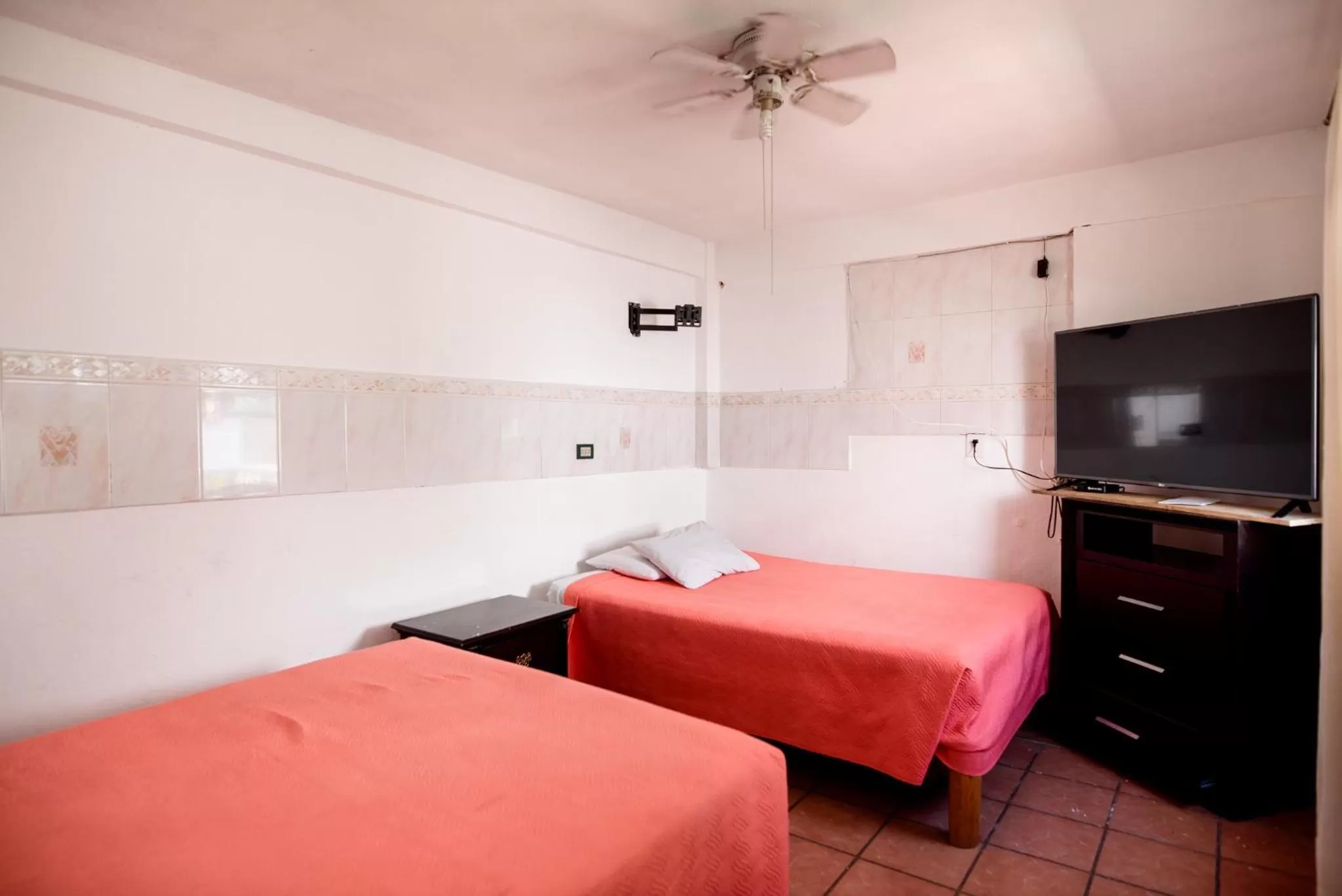 Bedroom, Bed in Hotel María Elena