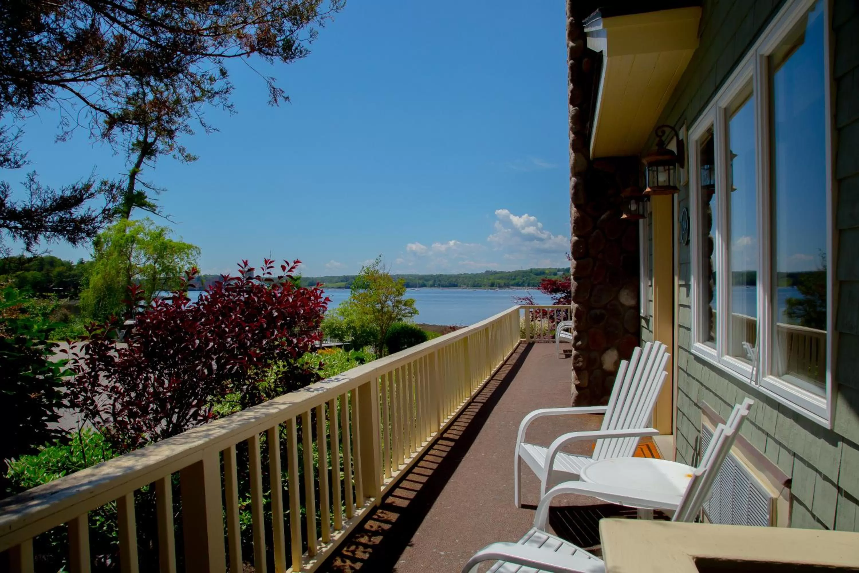 Balcony/Terrace in Sheepscot Harbour Village Resort