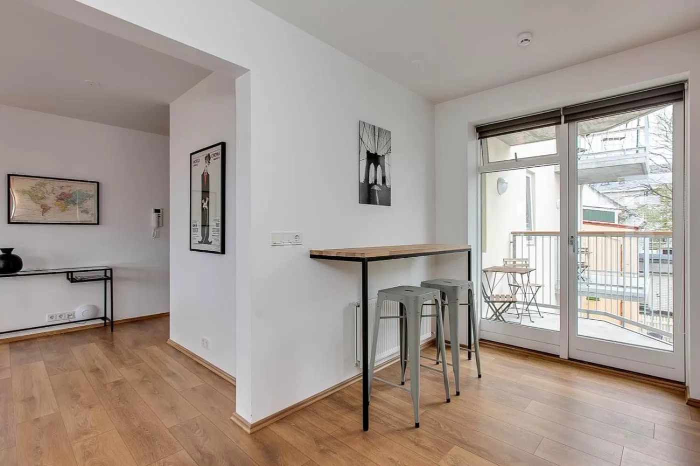 Kitchen or kitchenette in Tyr Apartments by Heimaleiga