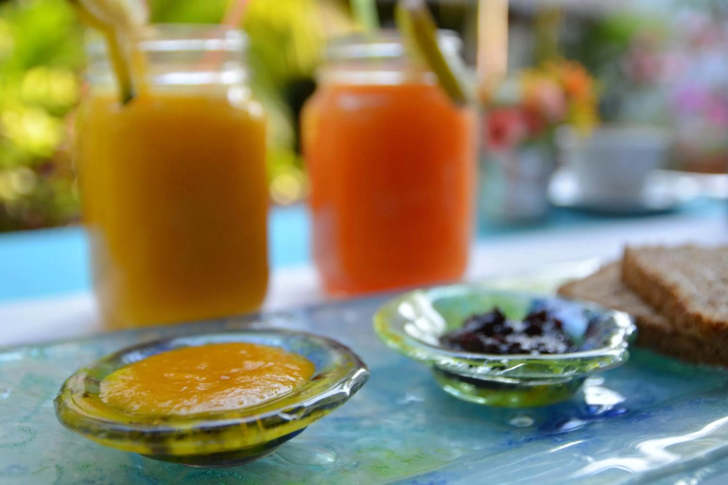 Breakfast in Hotel Villa Mozart y Macondo