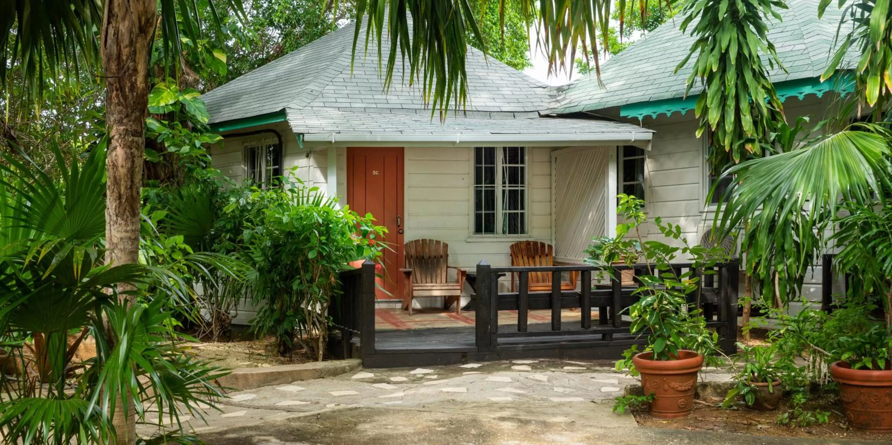 Patio in Samsara Cliff Resort