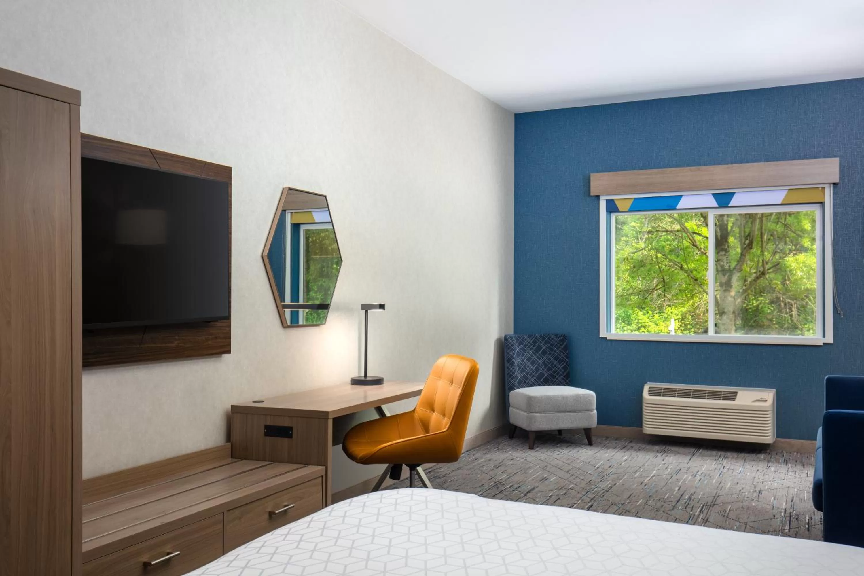 TV and multimedia, Bed in Holiday Inn Express Bothell by IHG