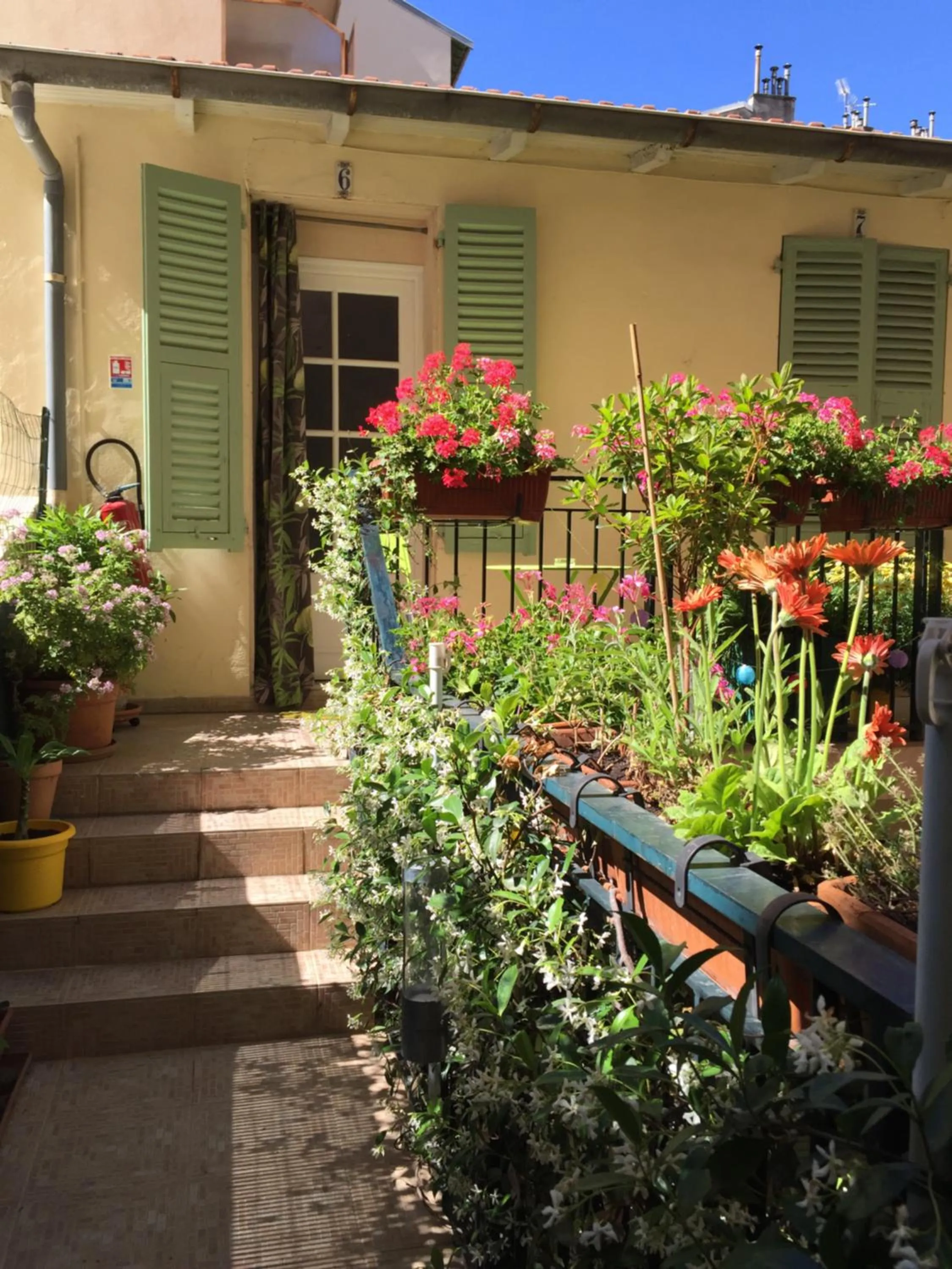 Patio in Hotel des Dames