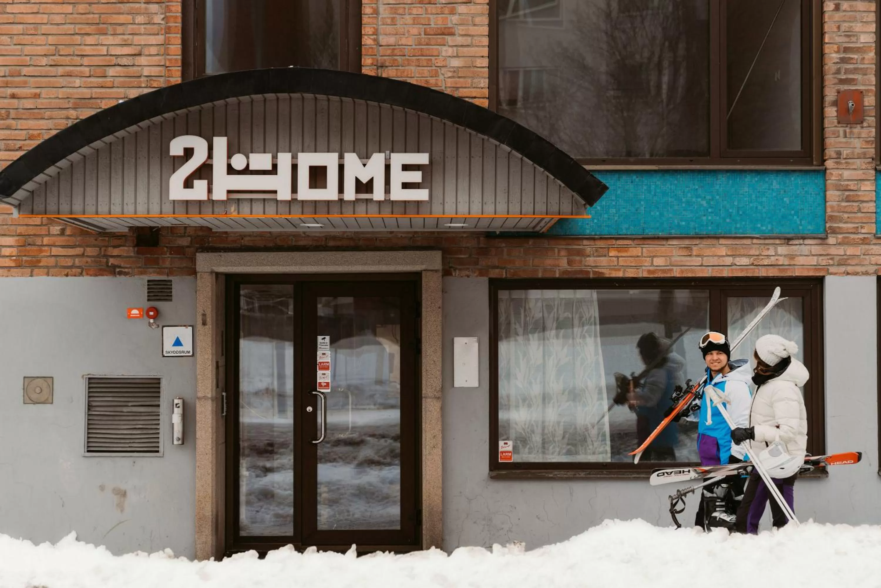 Facade/entrance in 2Home Hotel Gävle