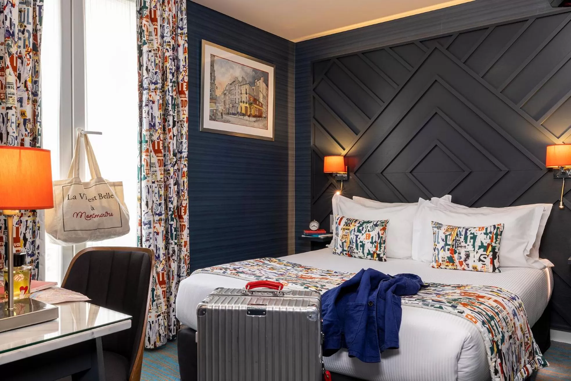 Bed in Hôtel des Arts Montmartre