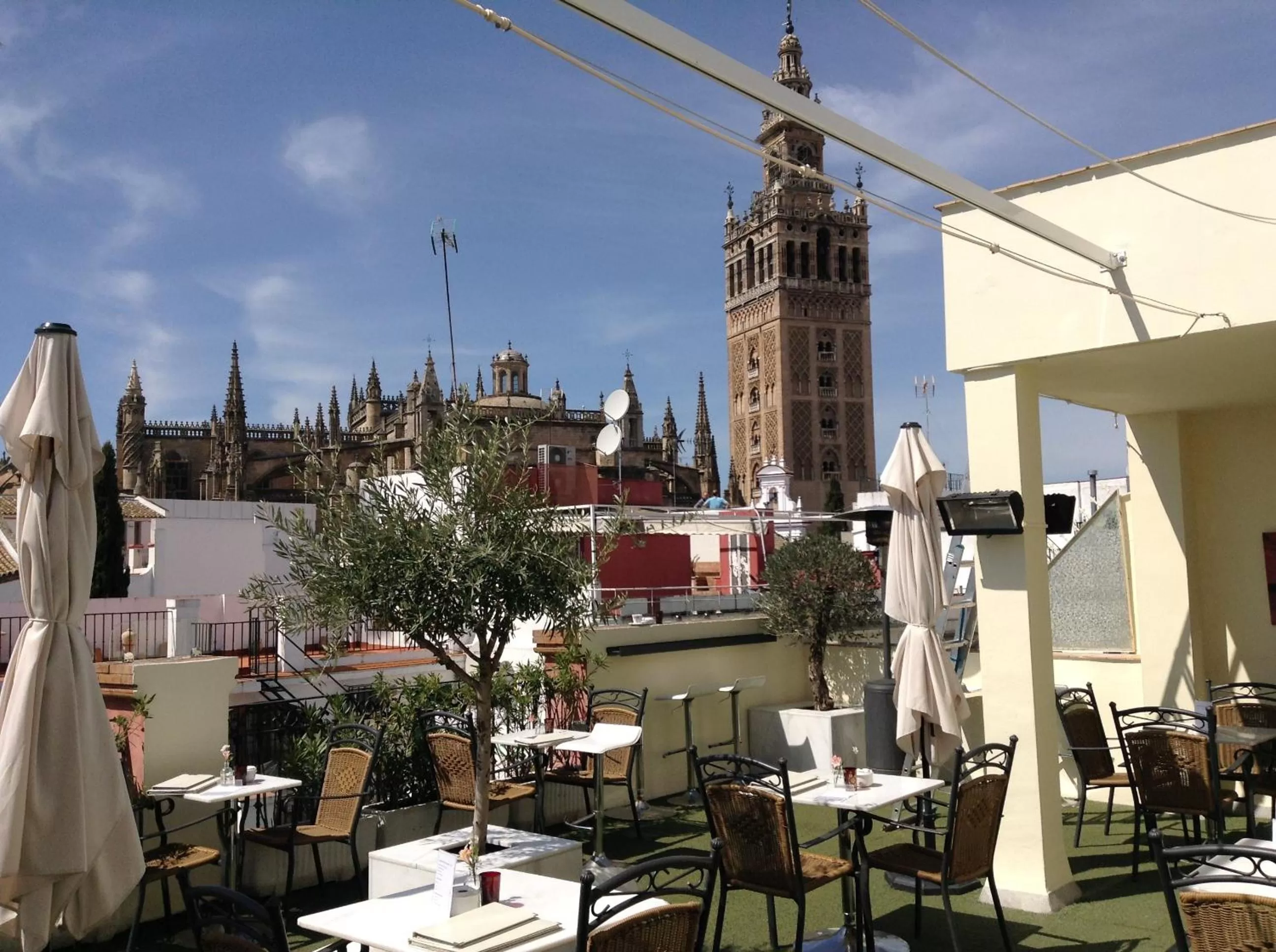 Balcony/Terrace in Hotel Palacio Alcázar