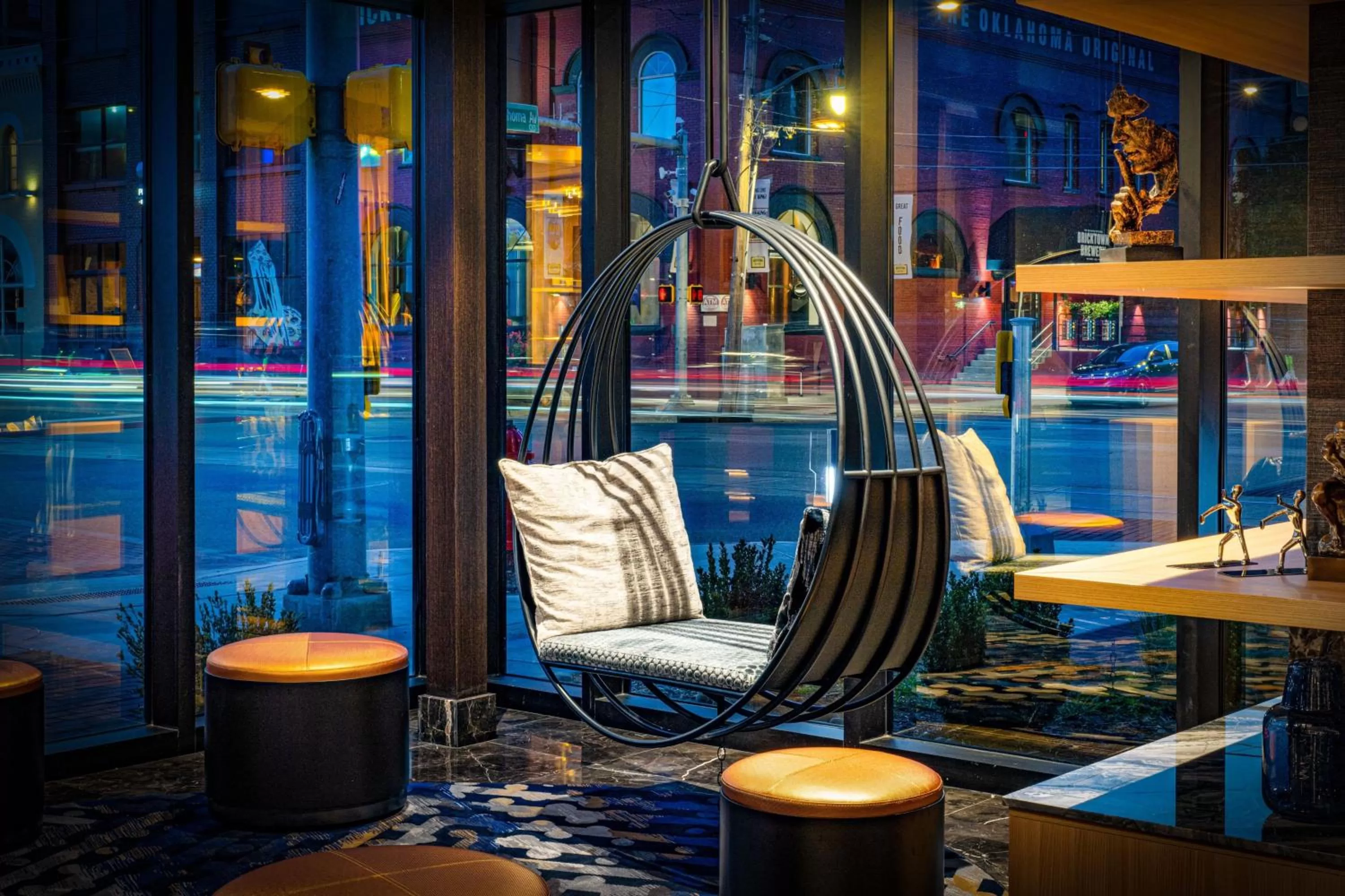 Lobby or reception in Renaissance Oklahoma City Downtown Bricktown Hotel