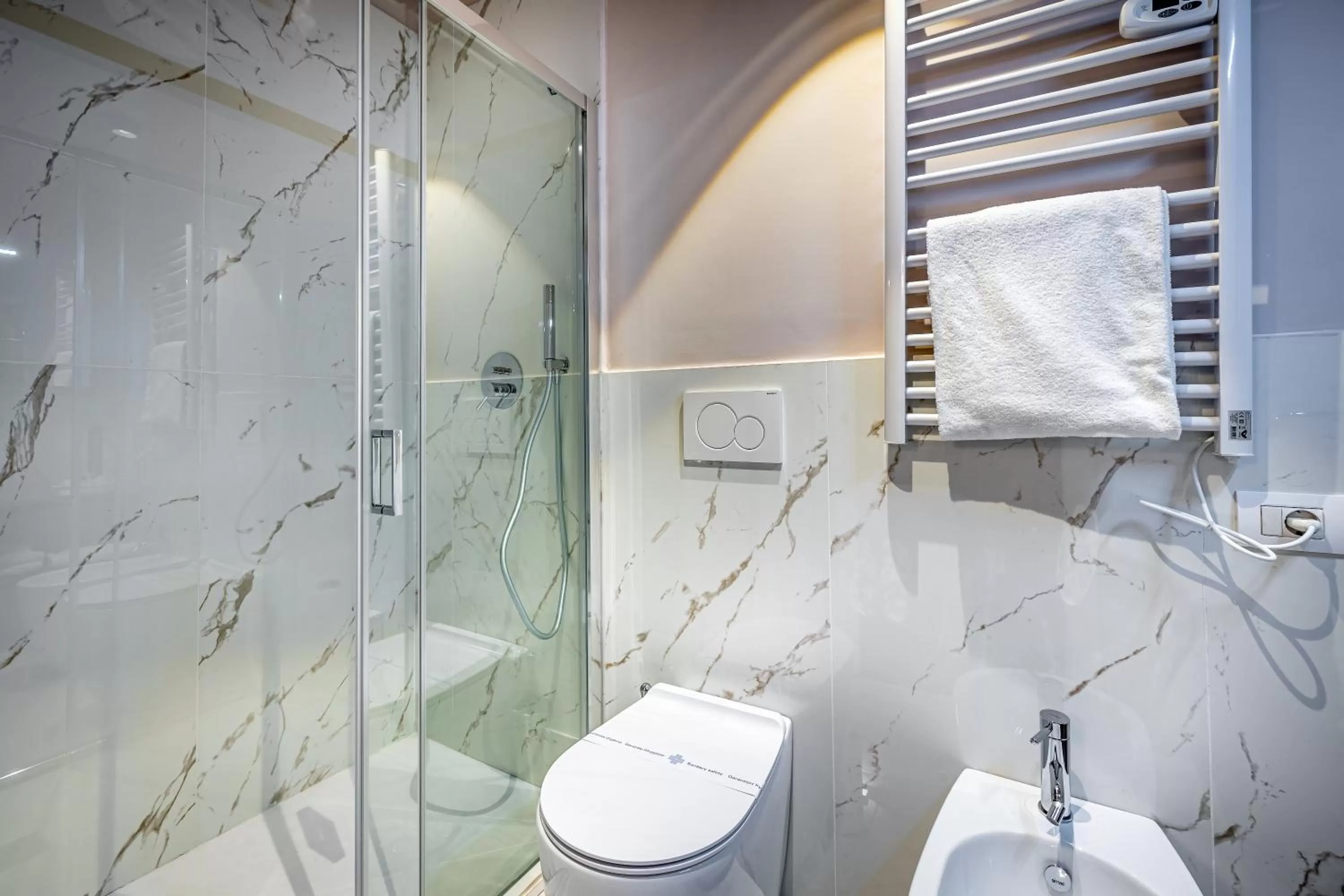 Shower in Hotel La Scaletta al Ponte Vecchio