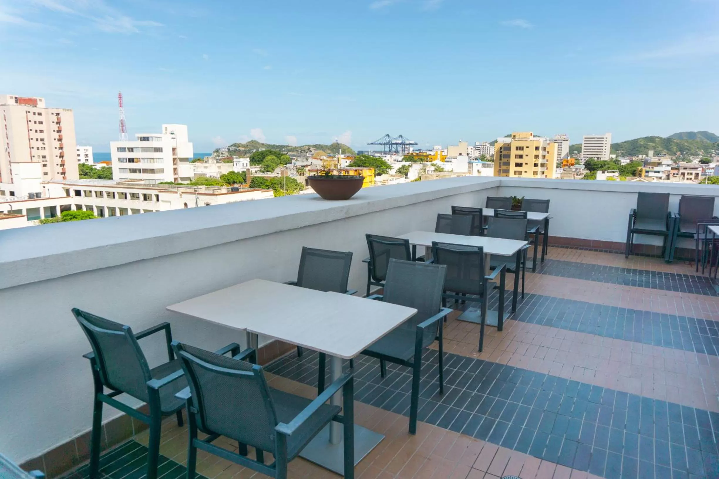 Balcony/Terrace in Best Western Plus Santa Marta Hotel