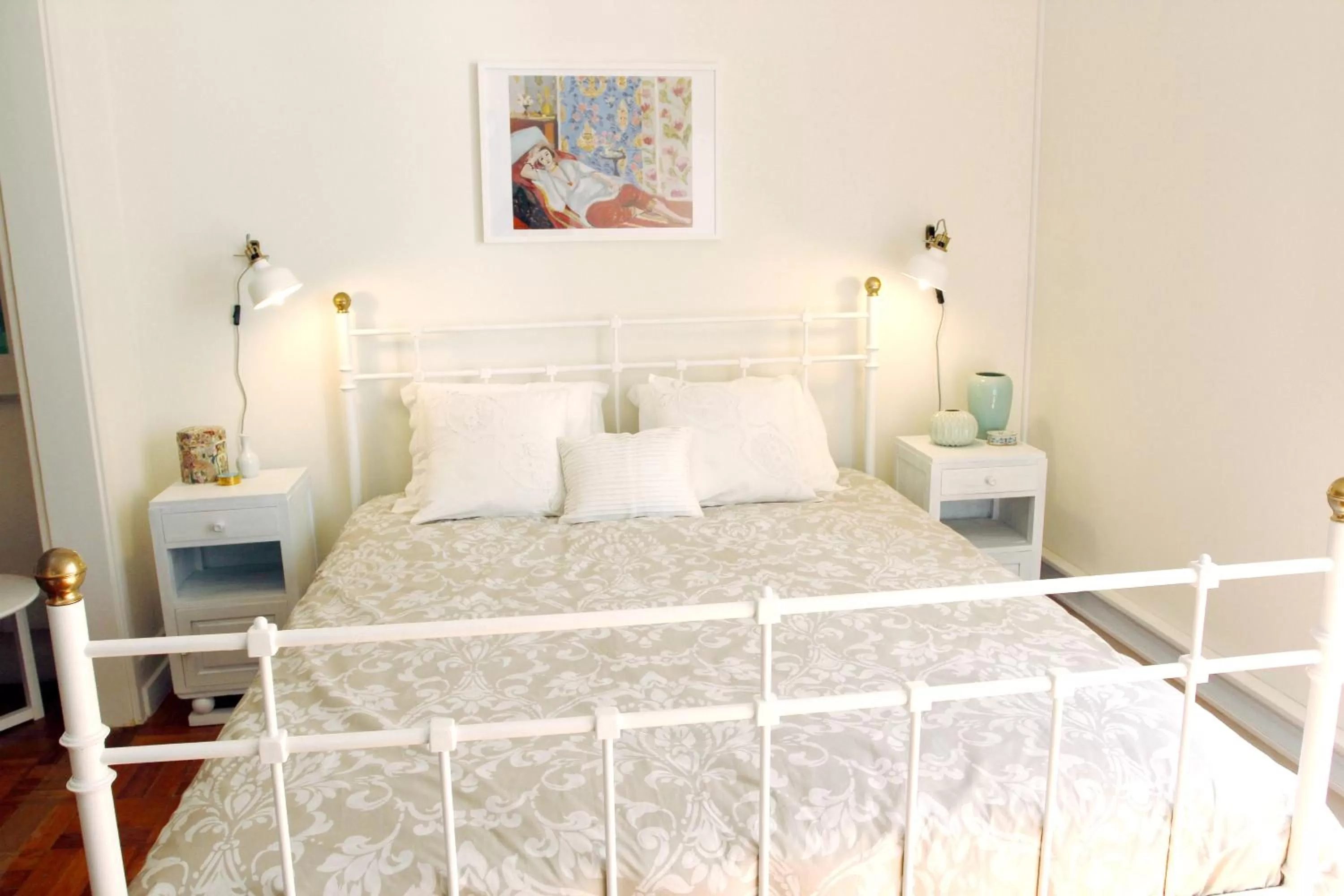 Bed in Magnolia Guesthouse