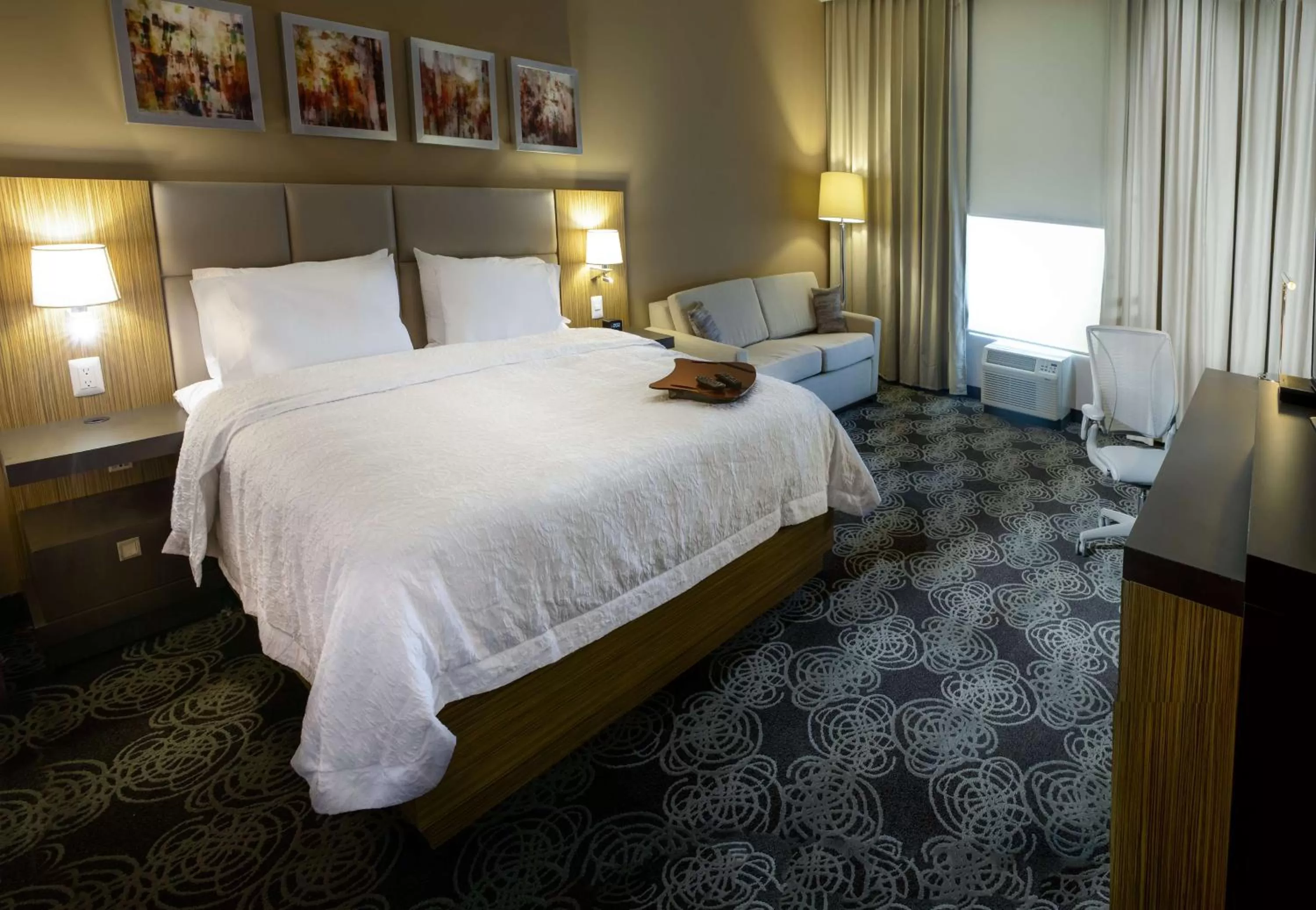 Bed in Hampton Inn Zacatecas