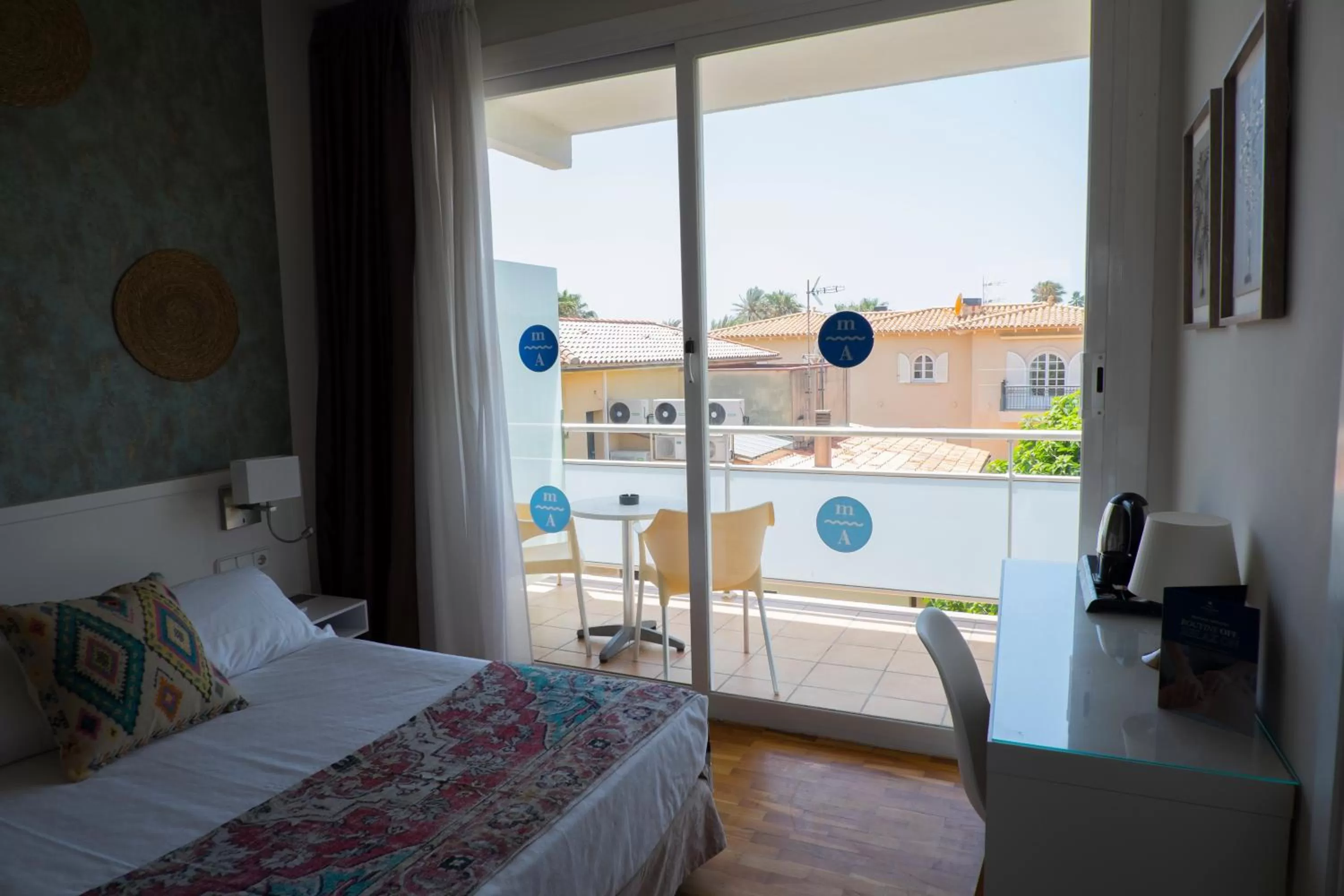 View (from property/room), Bed in Hotel Subur Maritim