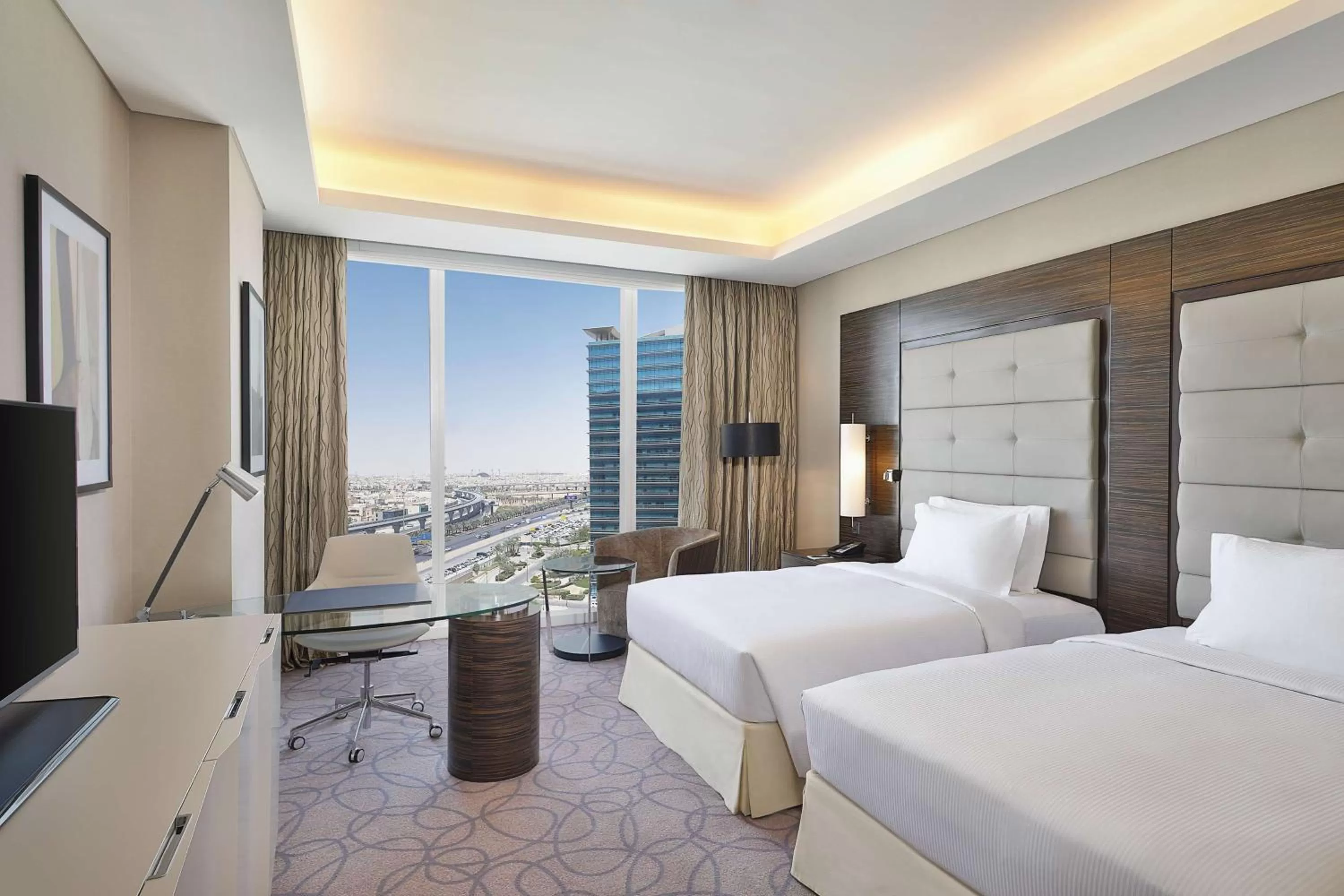 Bedroom, Bed in Hilton Riyadh Hotel & Residences