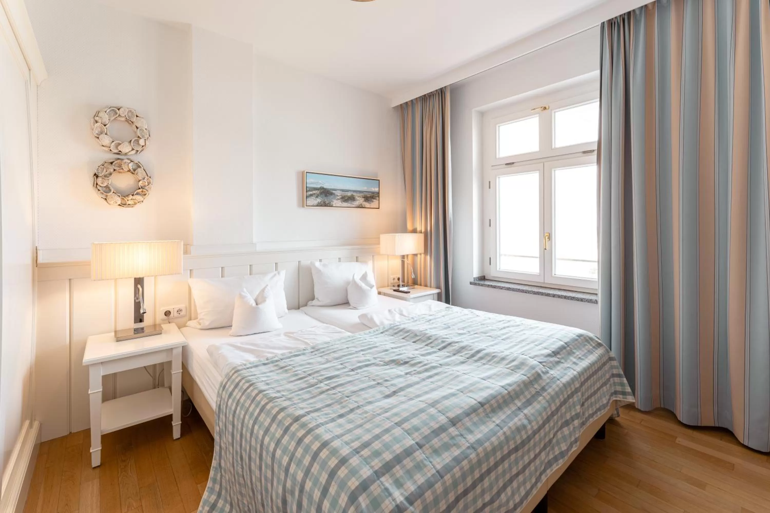 Bed in Strandhotel Kurhaus Juist