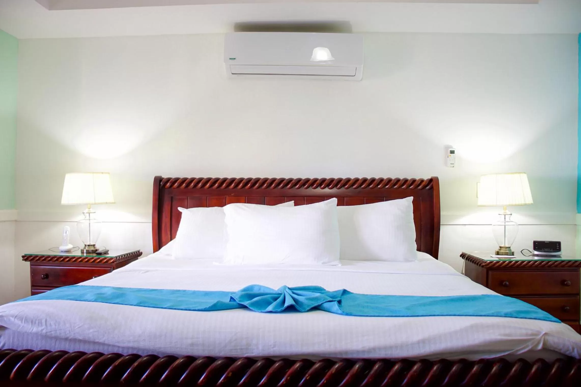 Bed in Hotel Victoriano