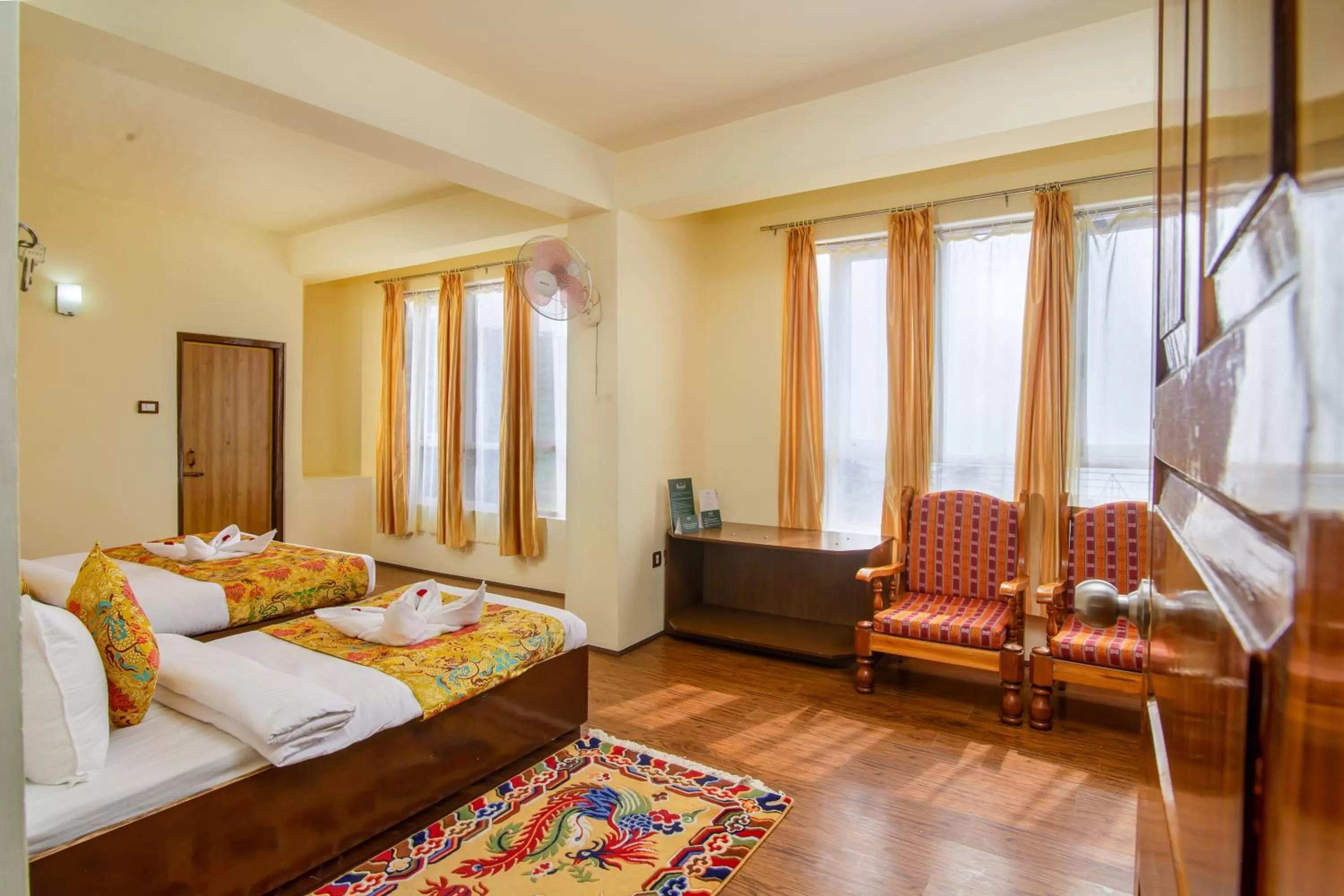 Bedroom, Bed in Muscatel Grand Silkroute - 300 Mts from MG Marg