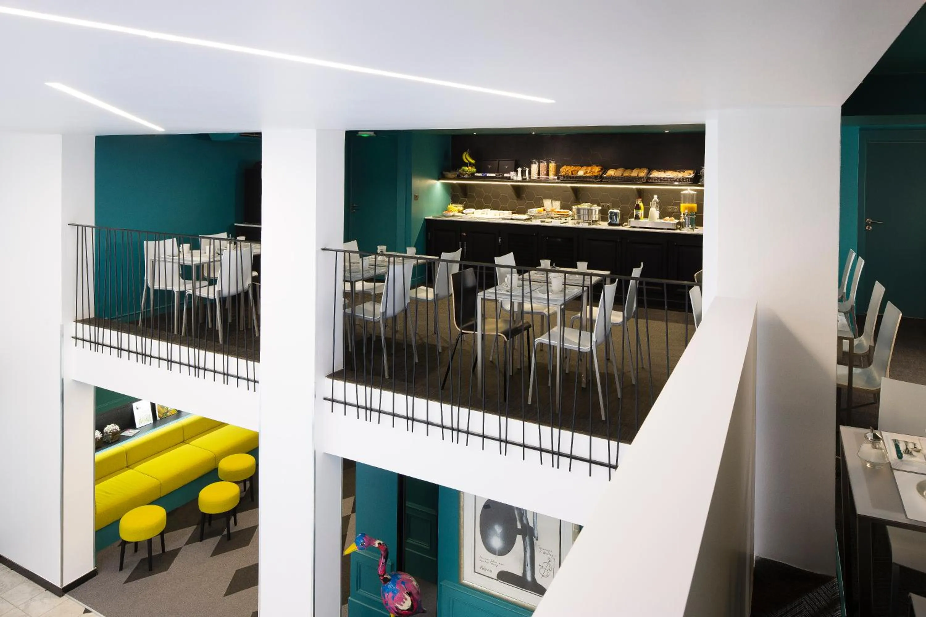 Buffet breakfast in Hôtel Diana Dauphine