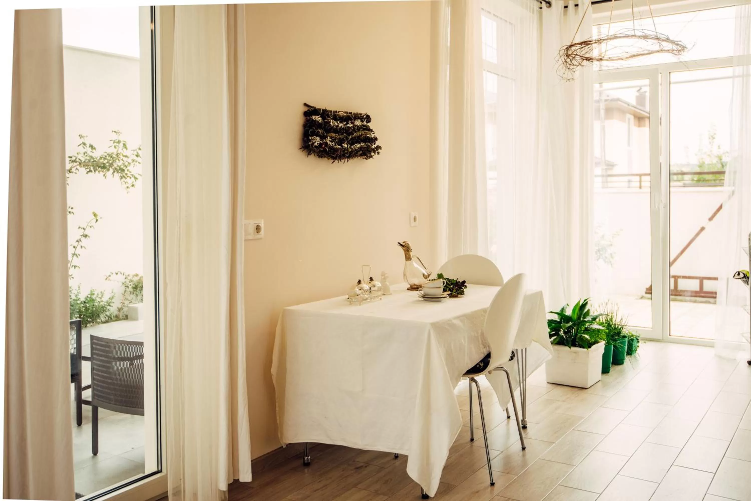 Seating area in Veronika Home Tbilisi