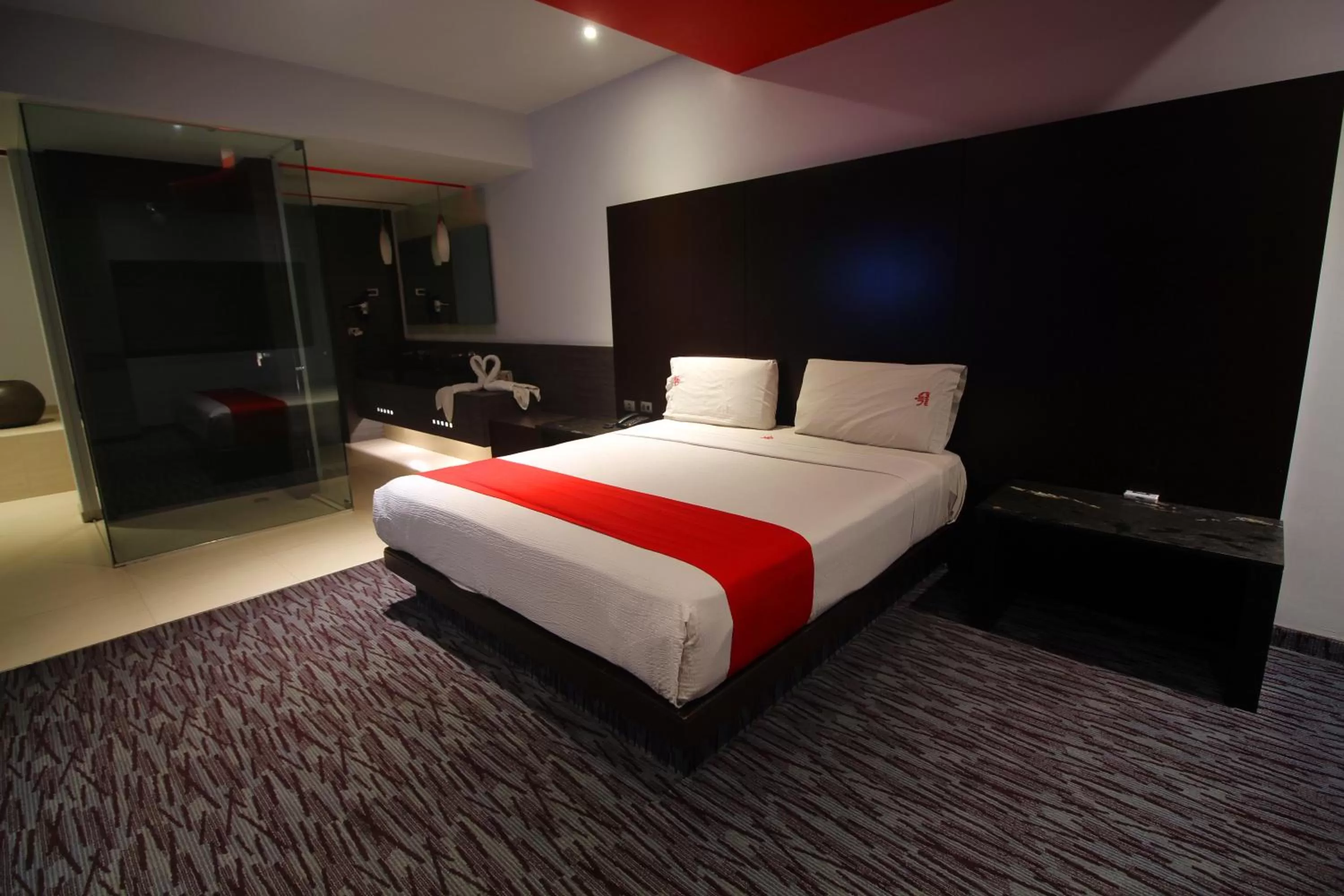 Photo of the whole room, Bed in Motel Via