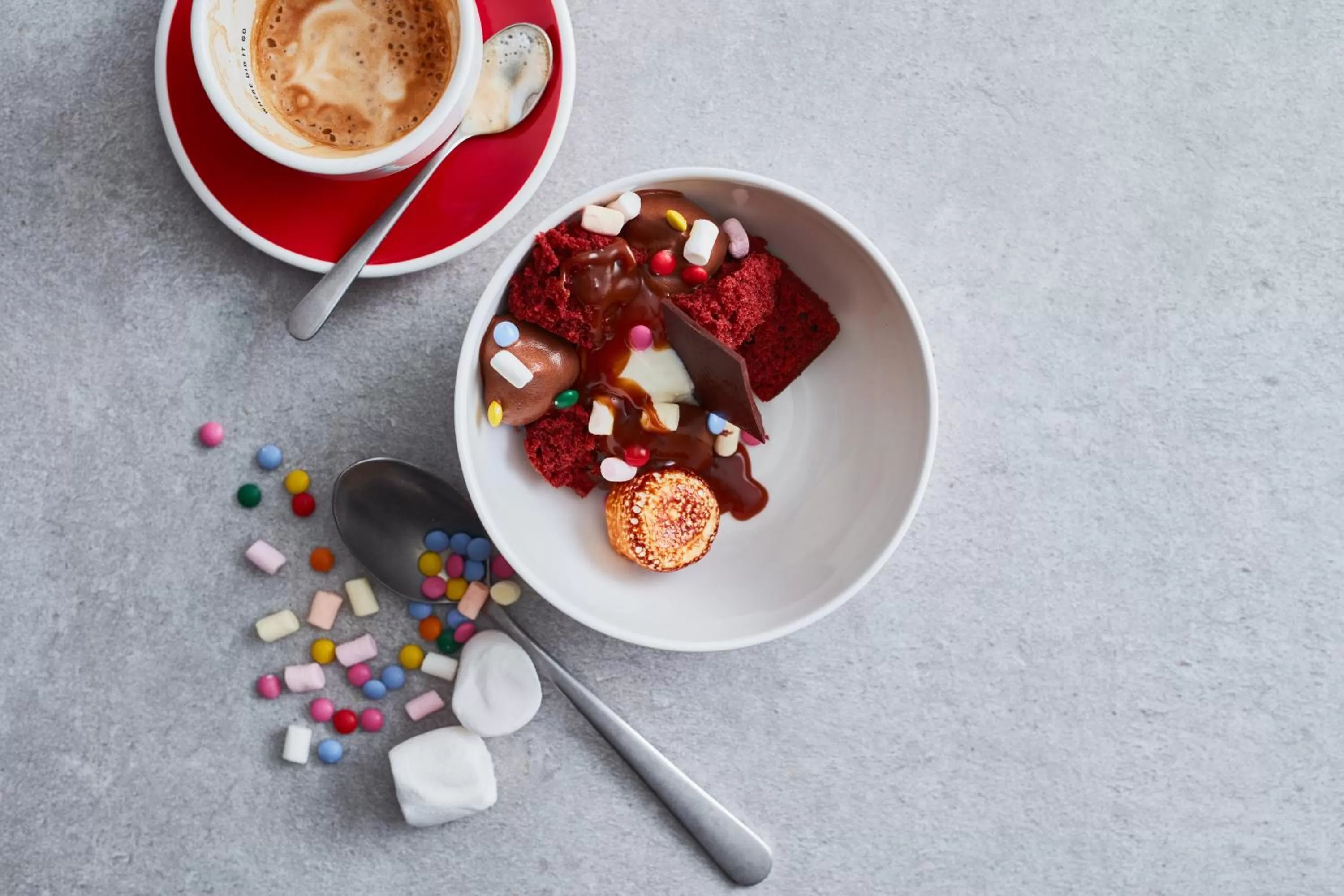 Food close-up in Bunk Hotel Amsterdam