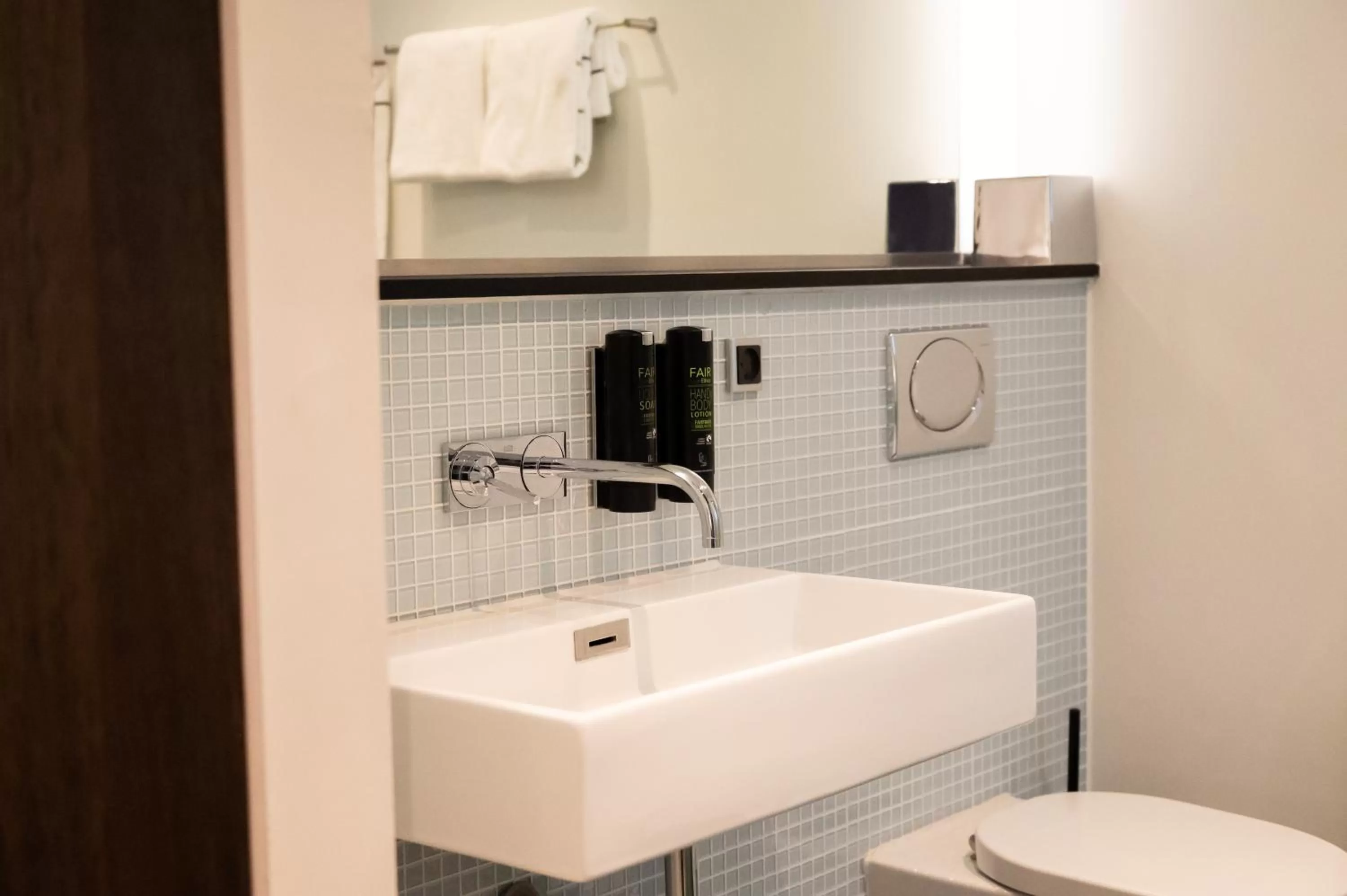 Bathroom in Hotel Svanen, Small Danish Hotels & BW Signature Collection