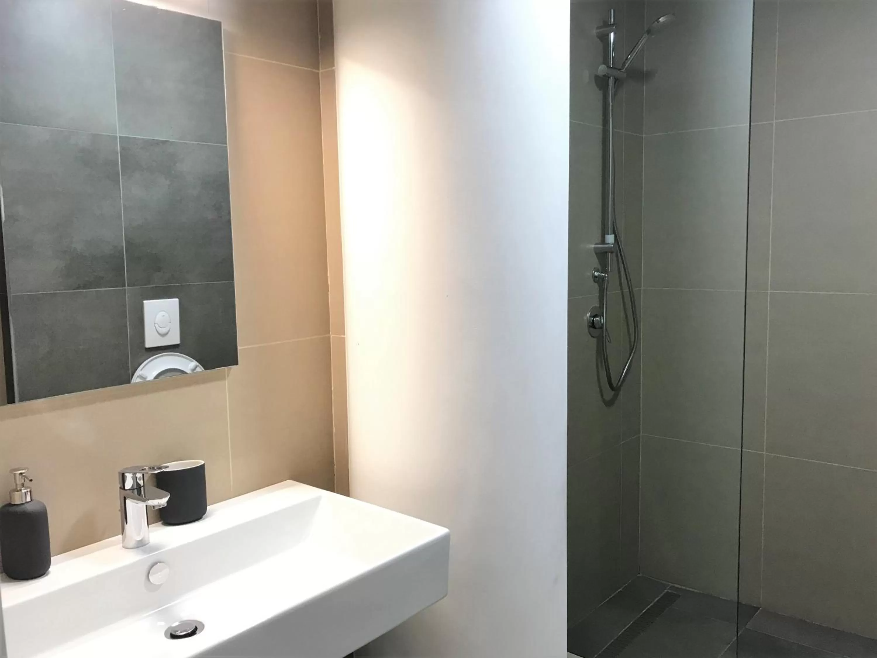 Shower, Bathroom in Rooftop Tirana