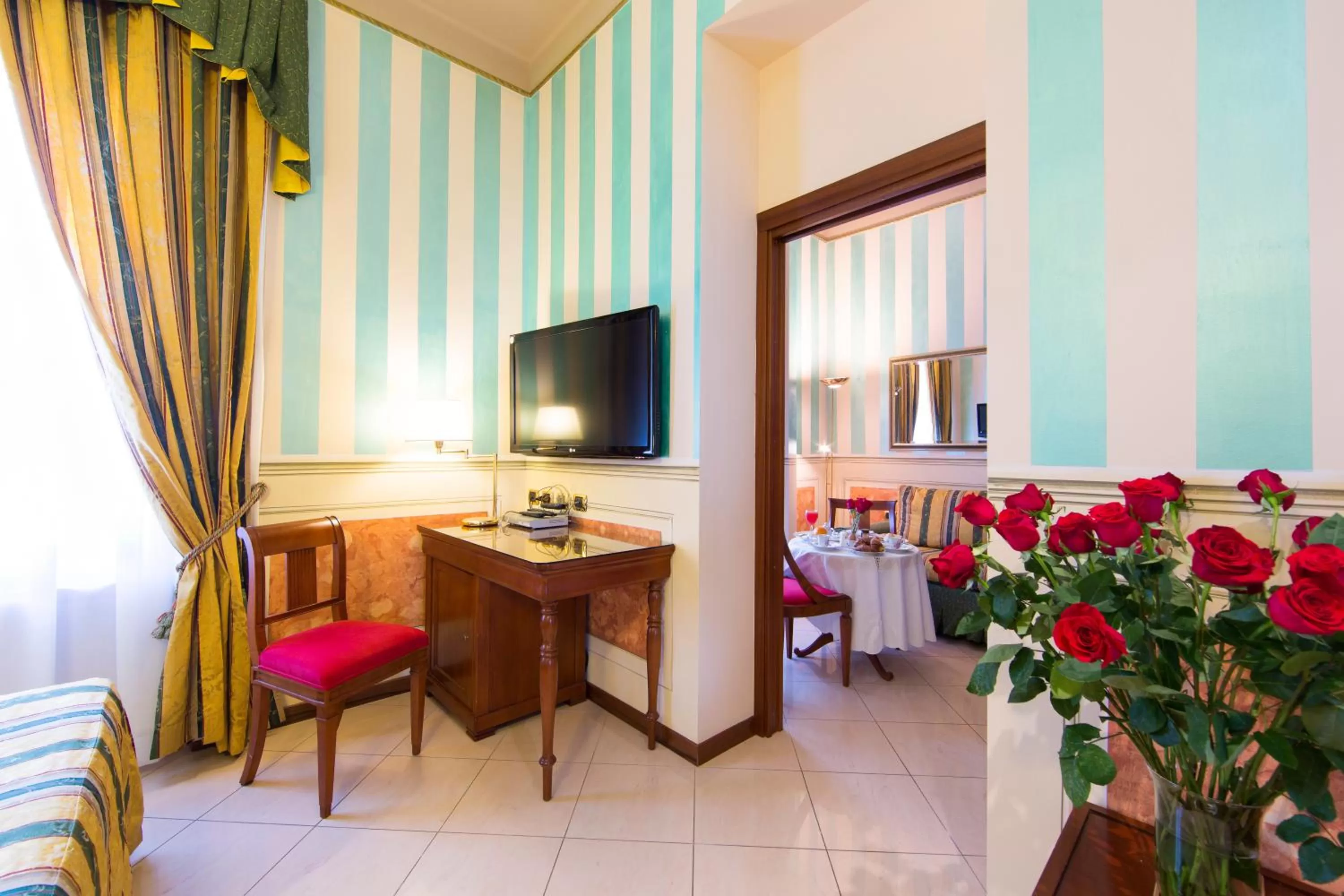 Patio in Hotel Londra