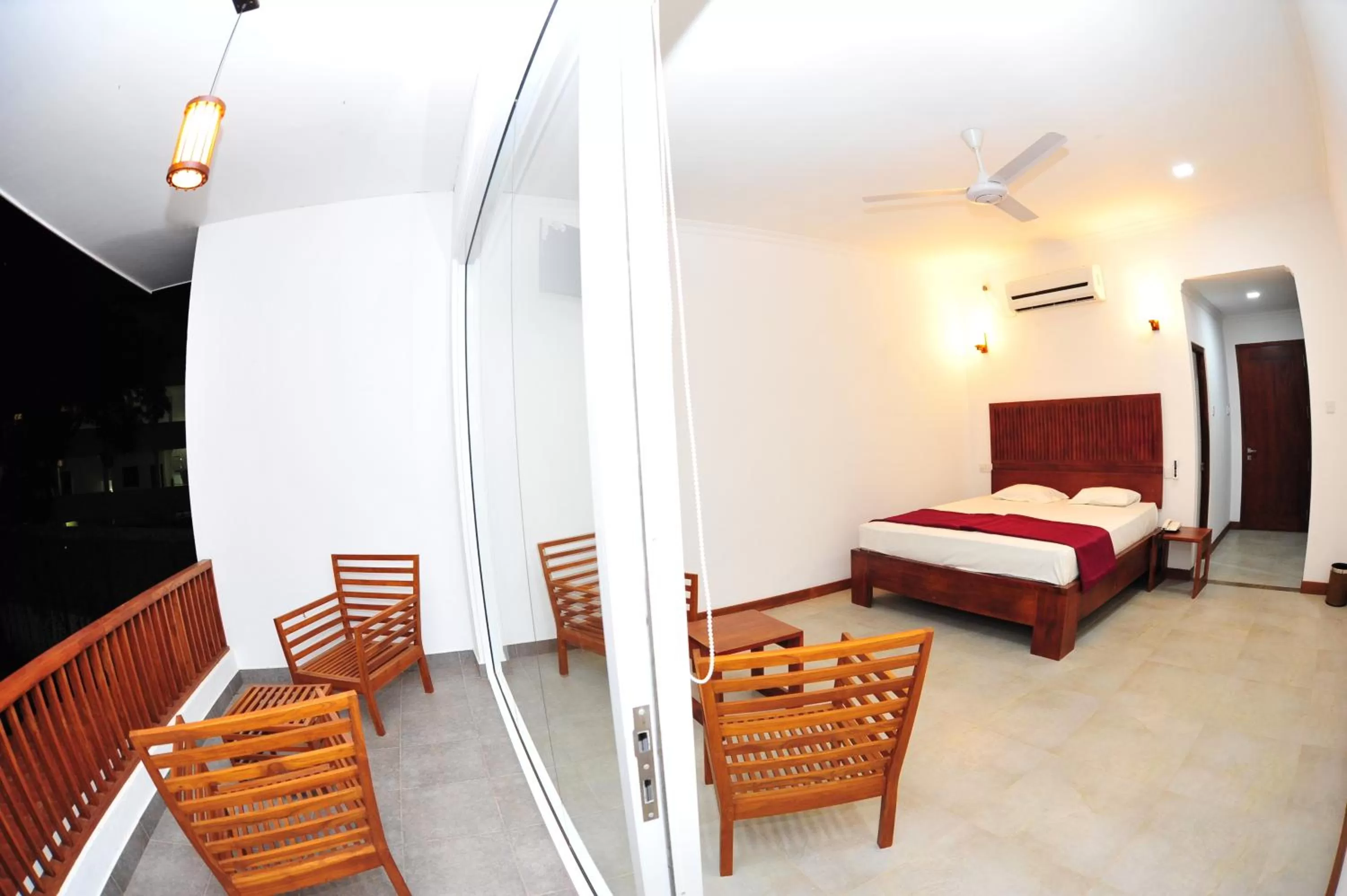 Balcony/Terrace, Bed in Anantamaa Hotel